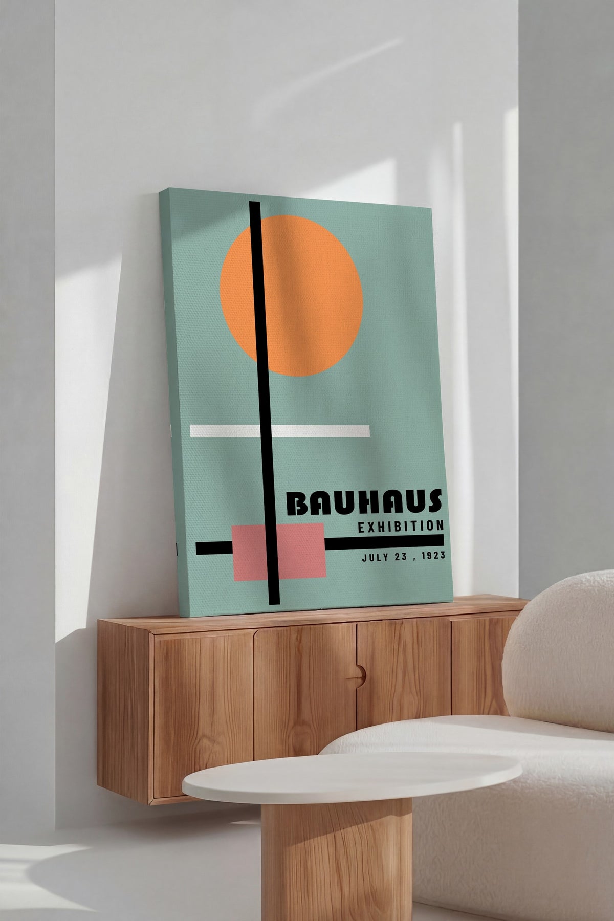 Bauhaus Exhibition Kanvas Tablo