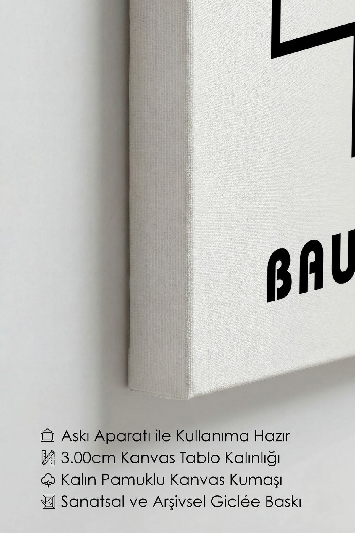 Farklı Tonlarda Bauhaus 1923 Kanvas Tablo