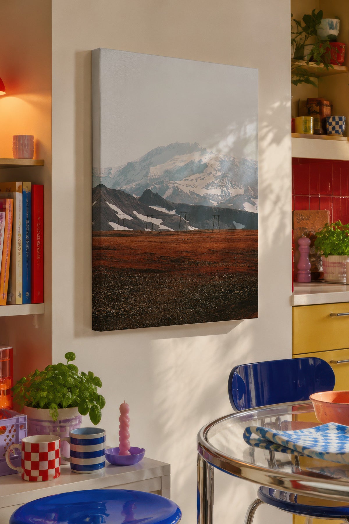 Dağ No:9 Kanvas Tablo