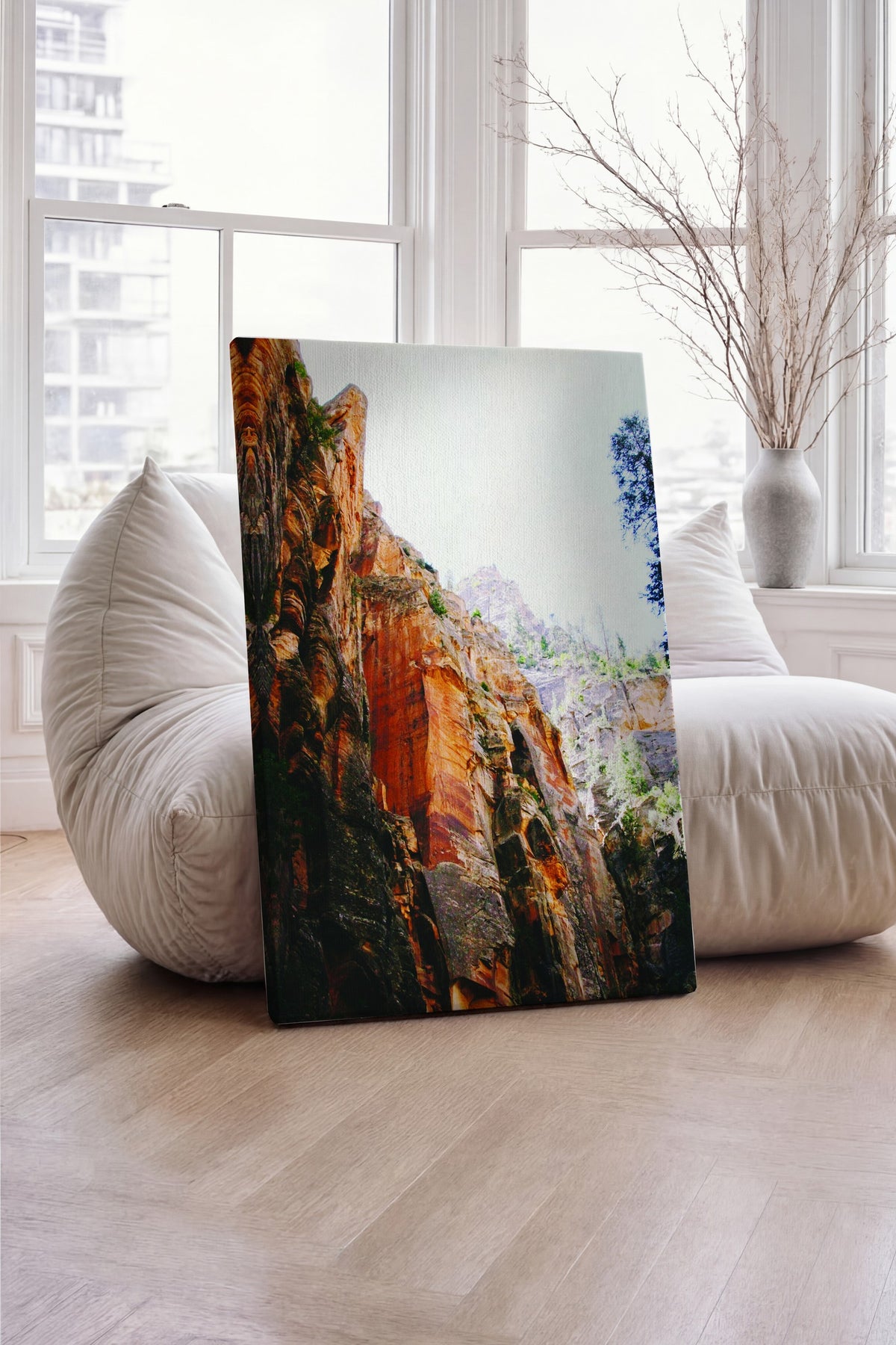 Kanyon Manzarası Fotoğraf Kanvas Tablo