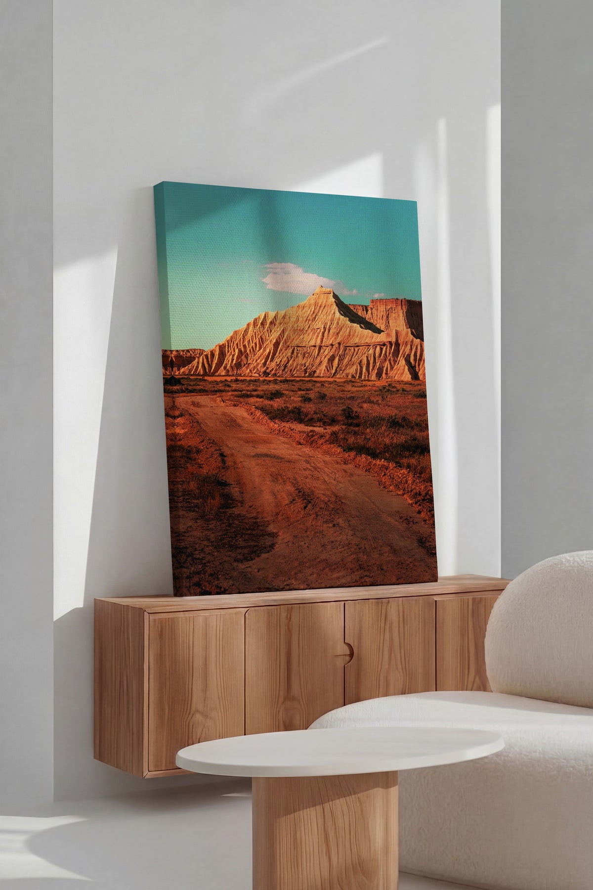 Farklı Tonlarda Dağ Manzarası Fotoğraf Kanvas Tablo — NO:105652
