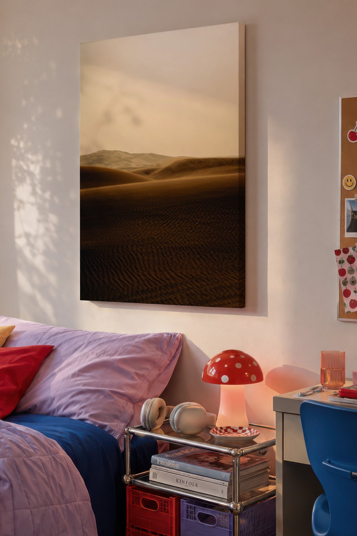 Farklı Tonlarda Çöl Manzarası Fotoğraf Kanvas Tablo — NO:105663