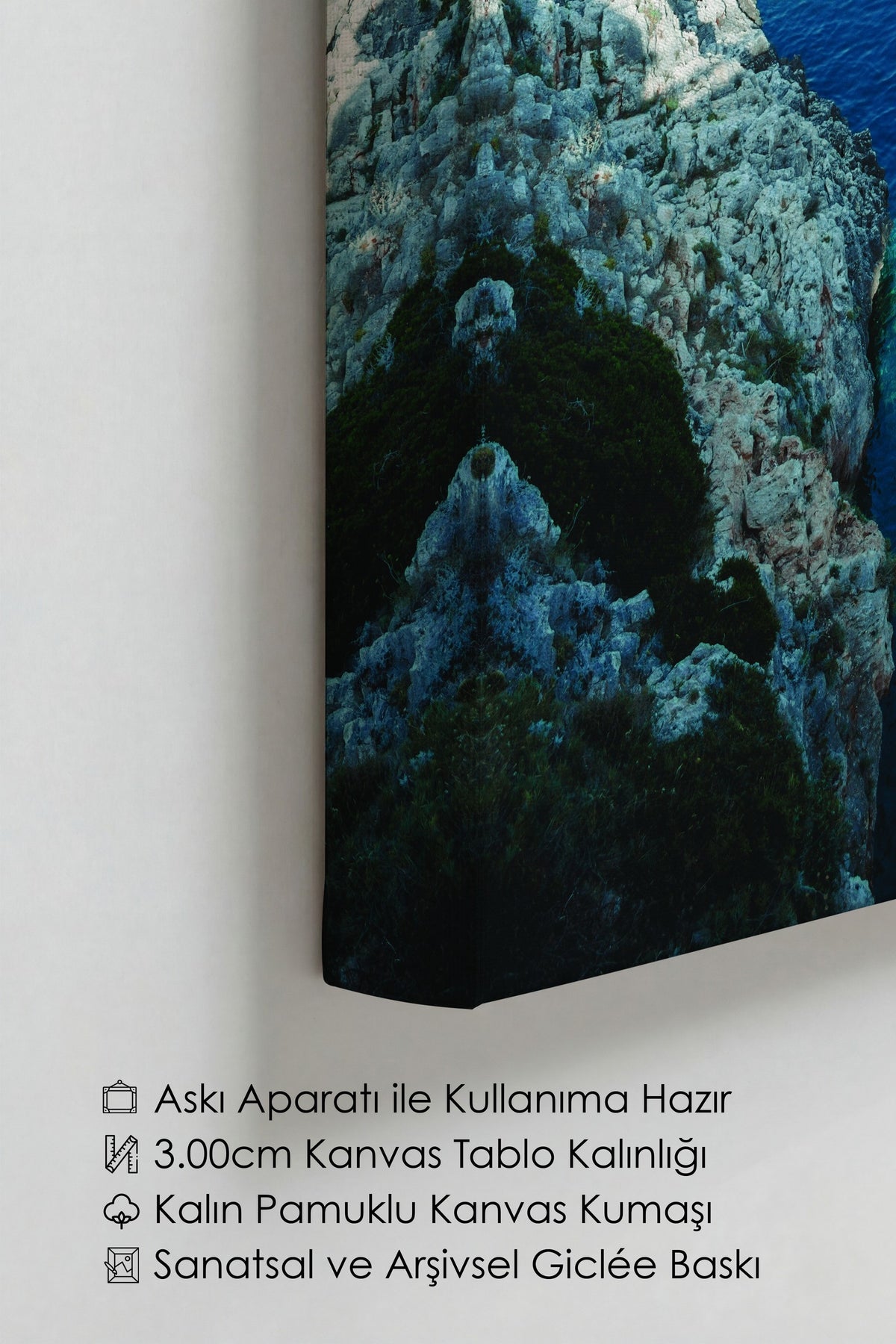Deniz & Sahil Fotoğraf No:11 Kanvas Tablo