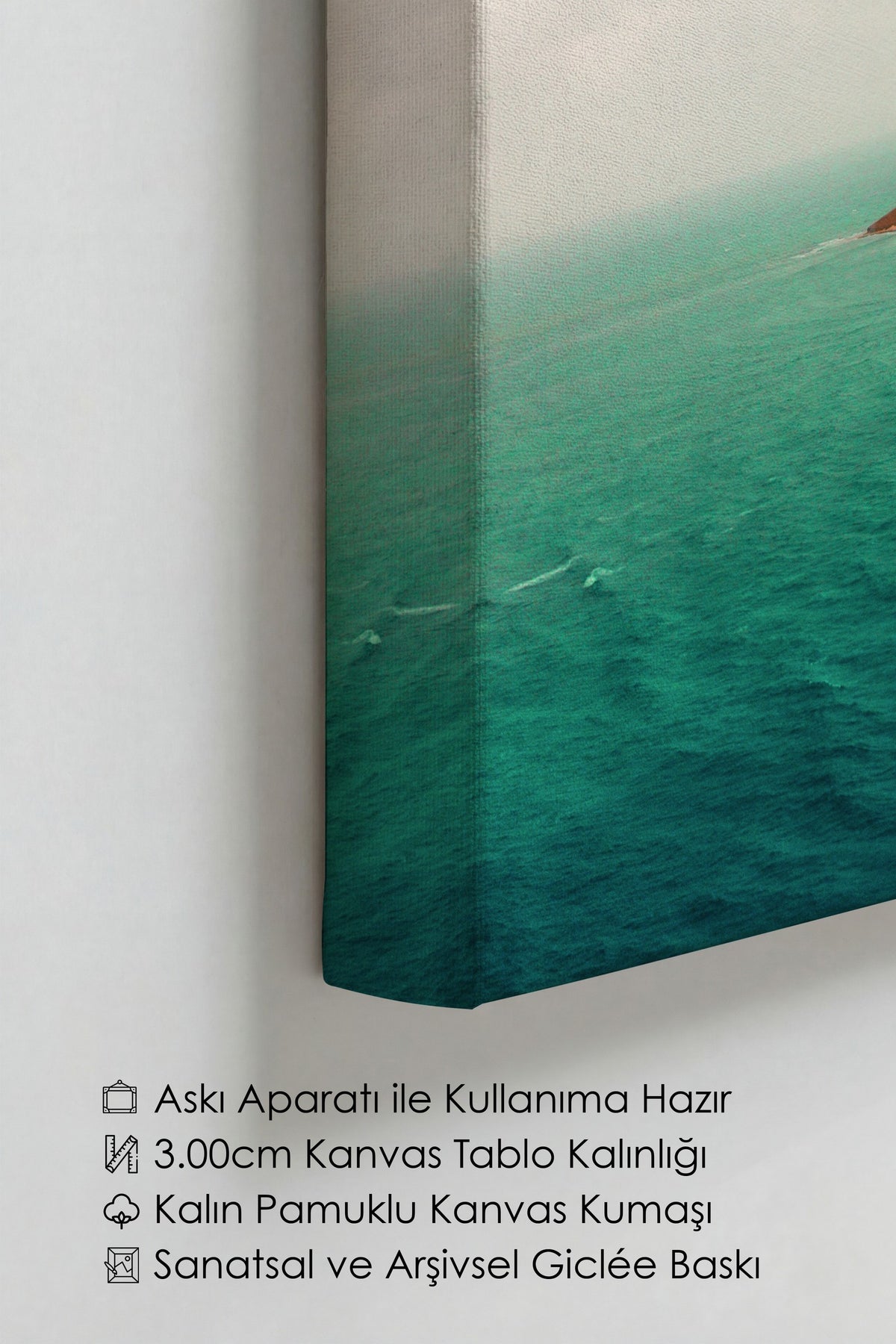 Deniz & Sahil Fotoğraf No:26 Kanvas Tablo