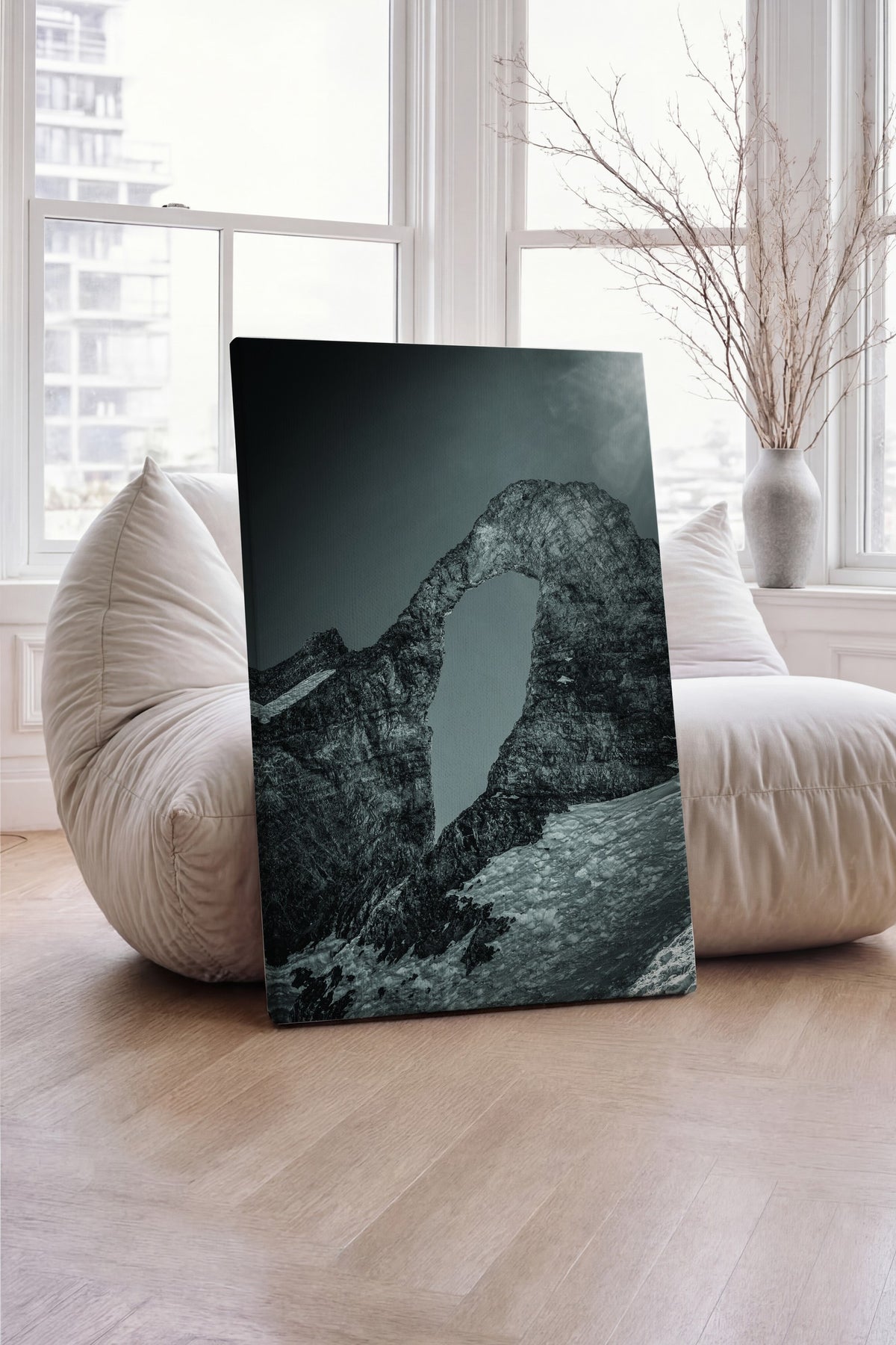 Dağ Kaya Formasyonu Fotoğraf Kanvas Tablo