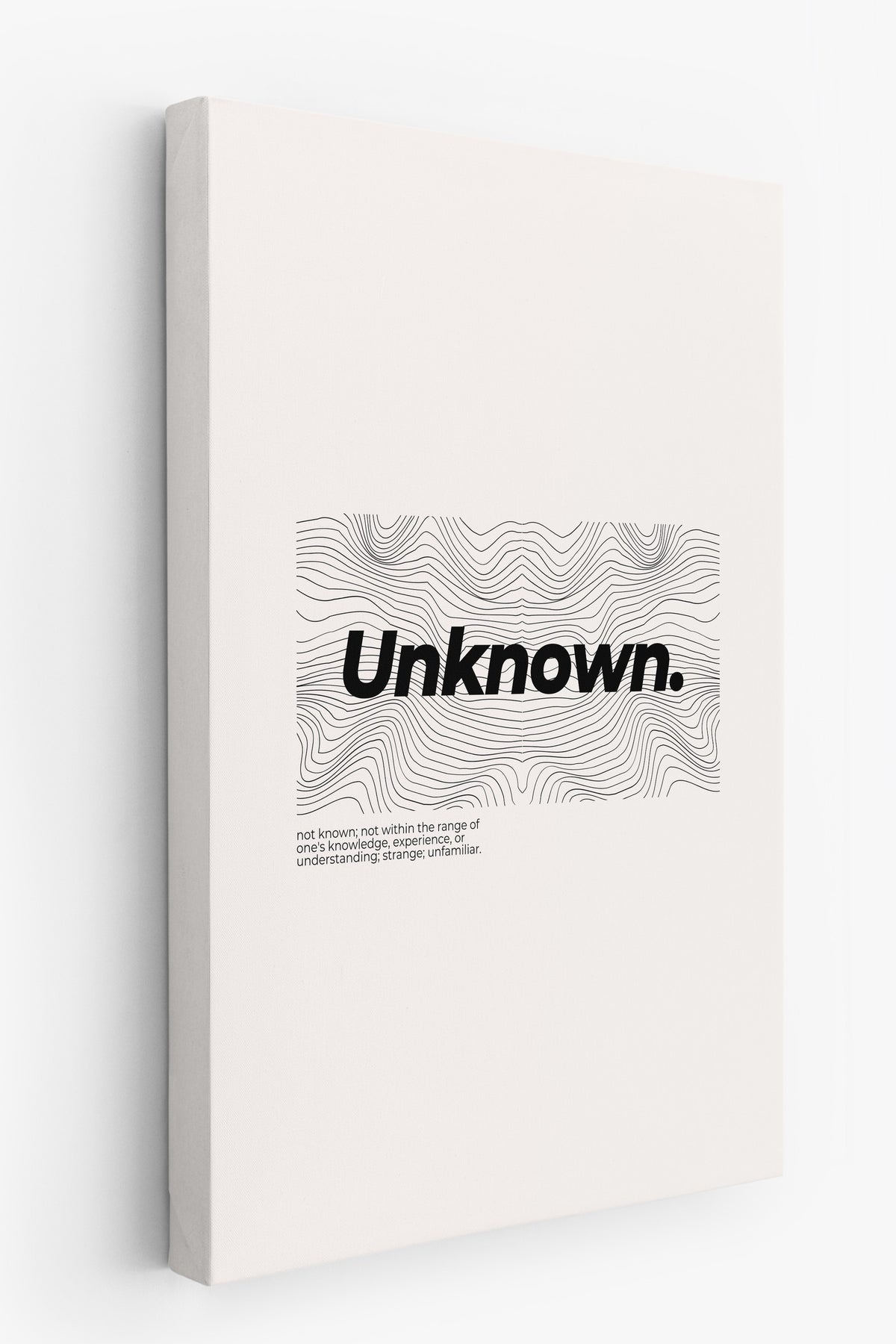 Unknown. Maximalist Kanvas Tablo