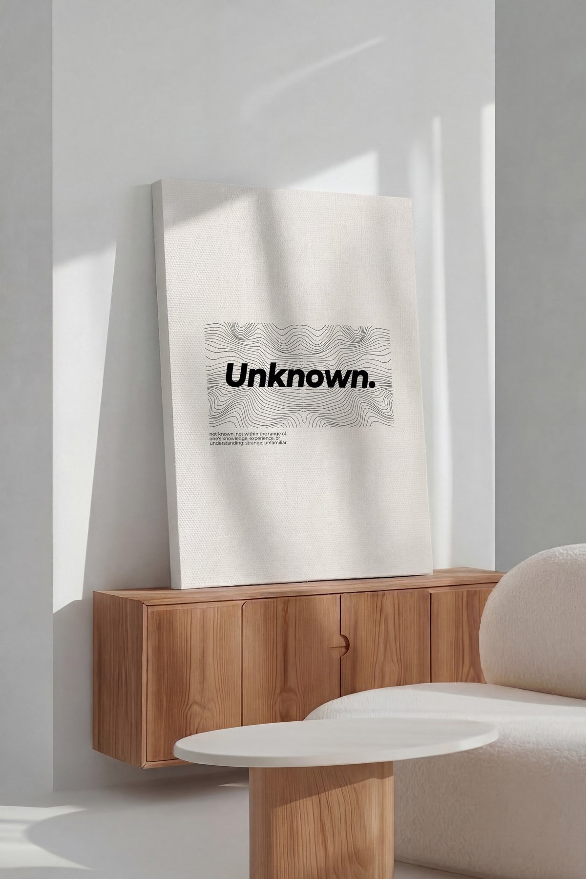 Unknown. Maximalist Kanvas Tablo