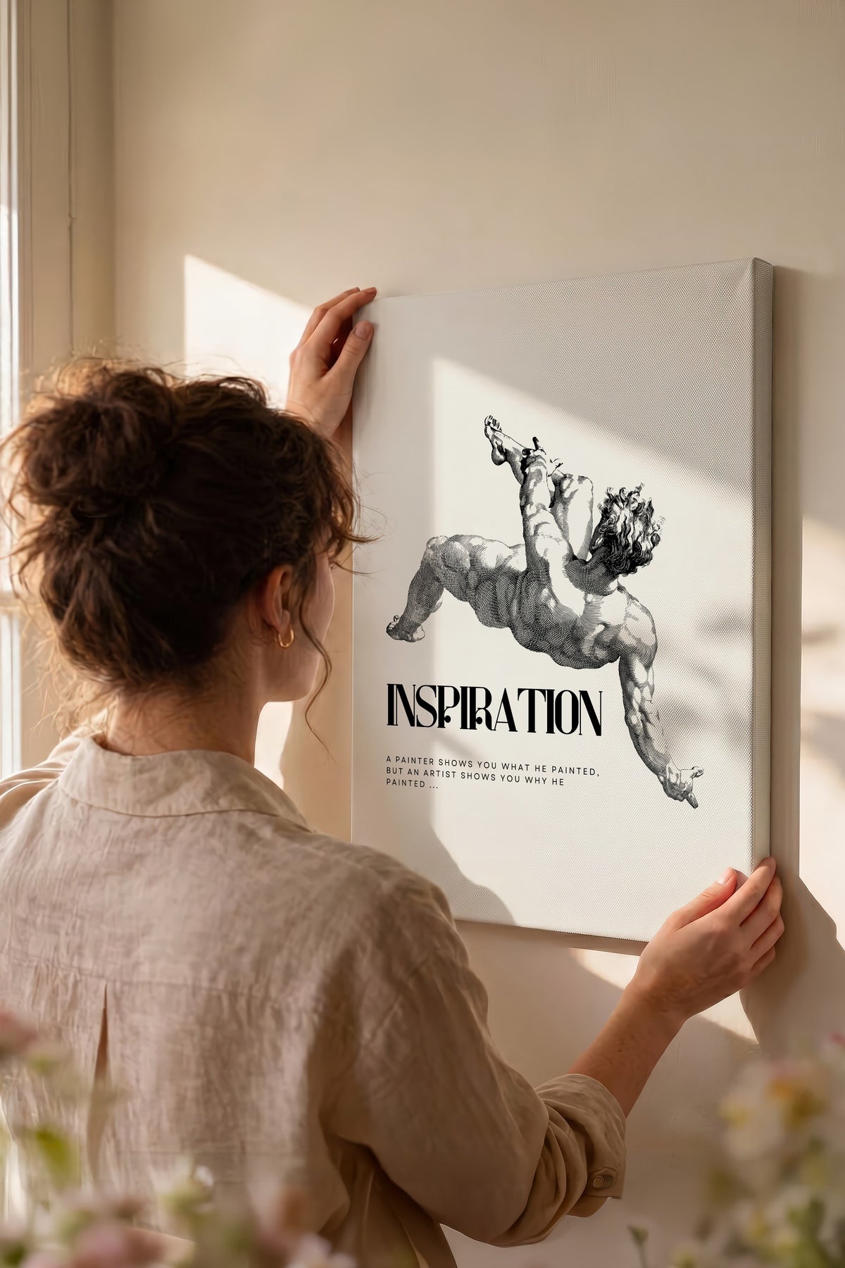 INSPIRATION Maximalist Kanvas Tablo