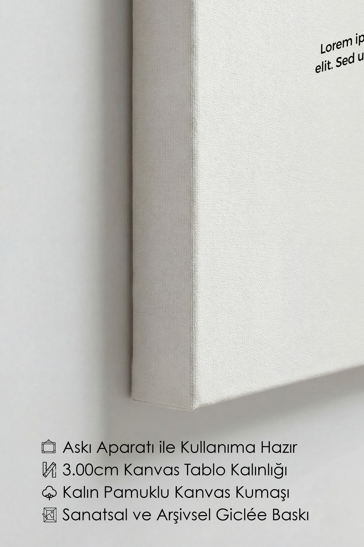 KEEP IT SIMPLE Maximalist Kanvas Tablo