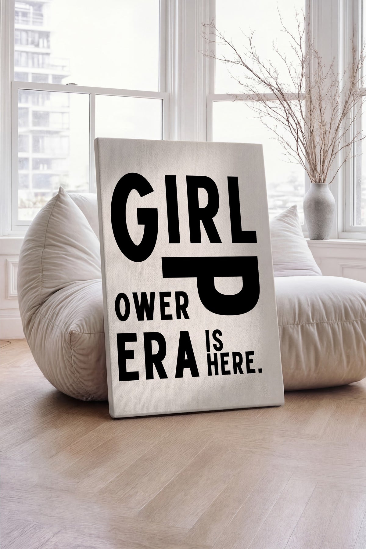 GIRL POWER ERA IS HERE. Maximalist Kanvas Tablo