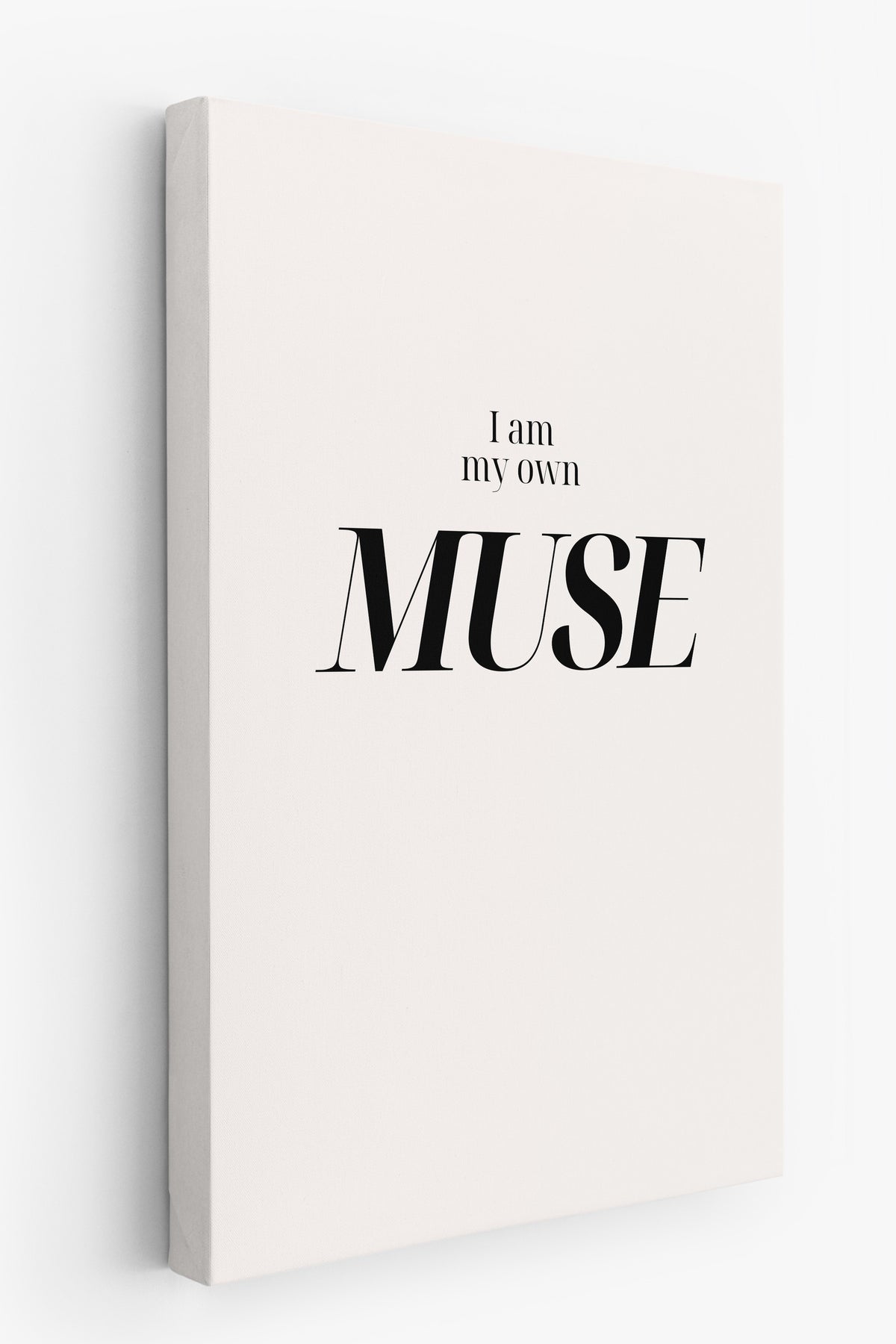 I am my own MUSE Maximalist Kanvas Tablo