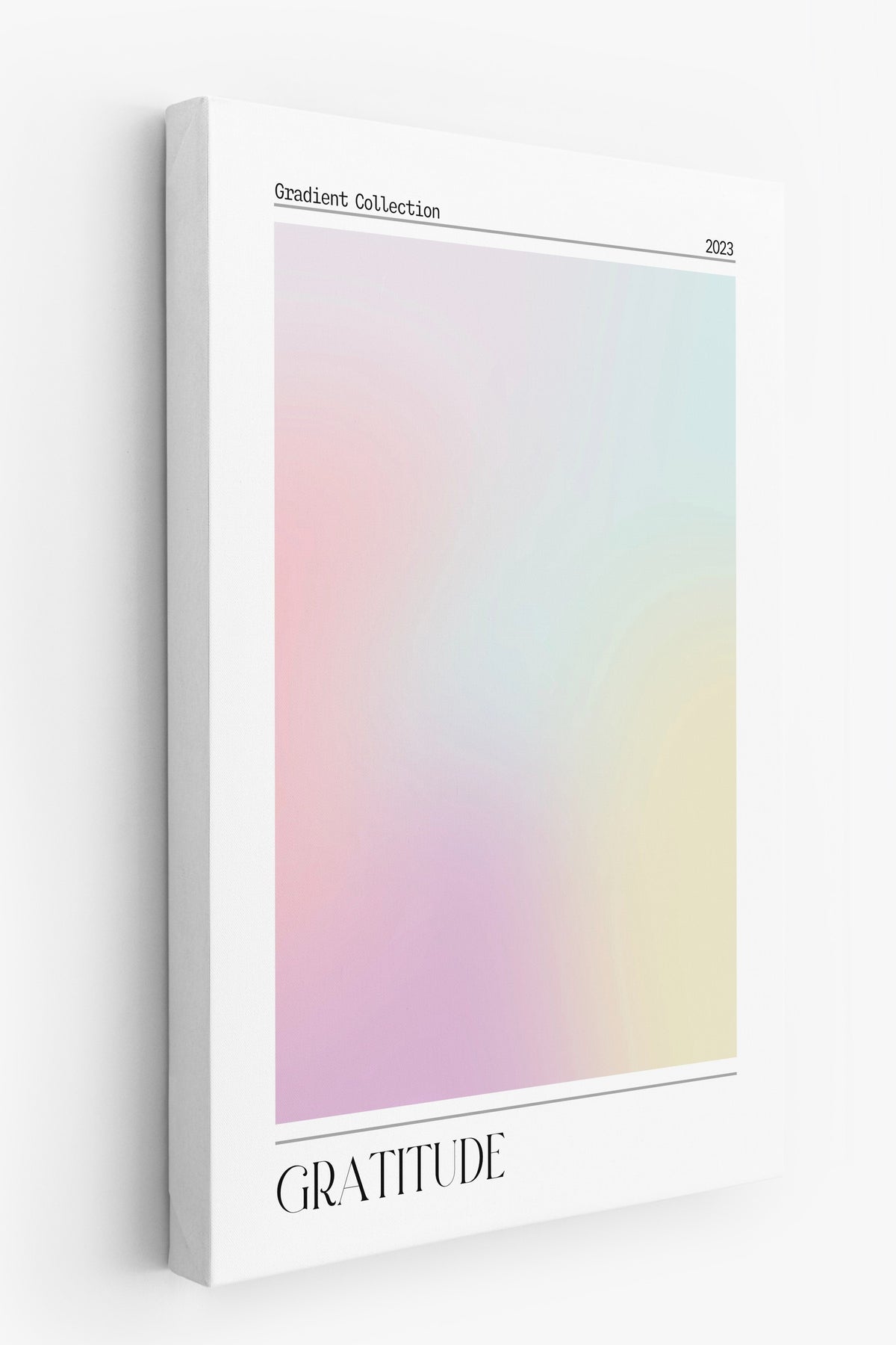 GRATITUDE Aura Kanvas Tablo