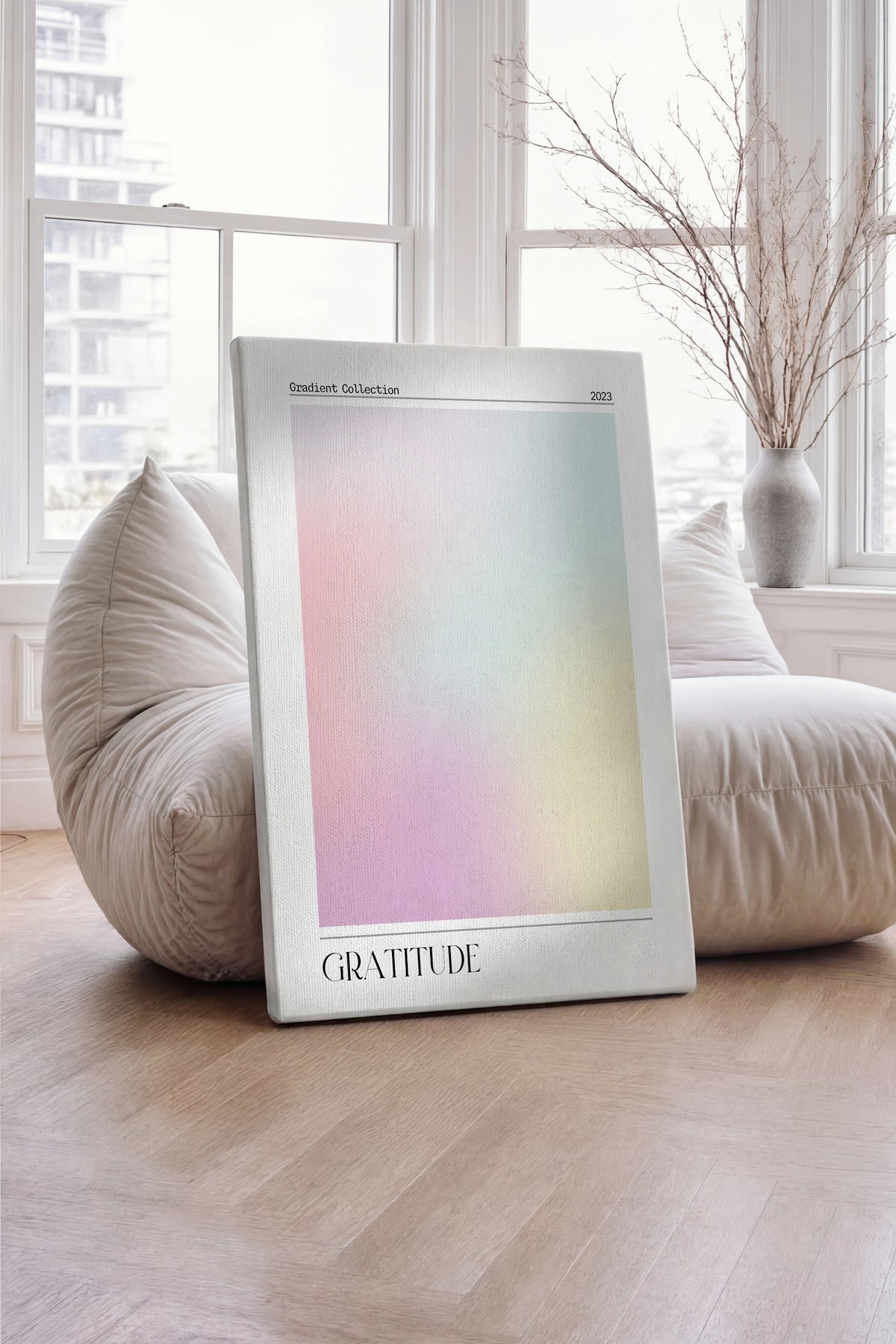 GRATITUDE Aura Kanvas Tablo