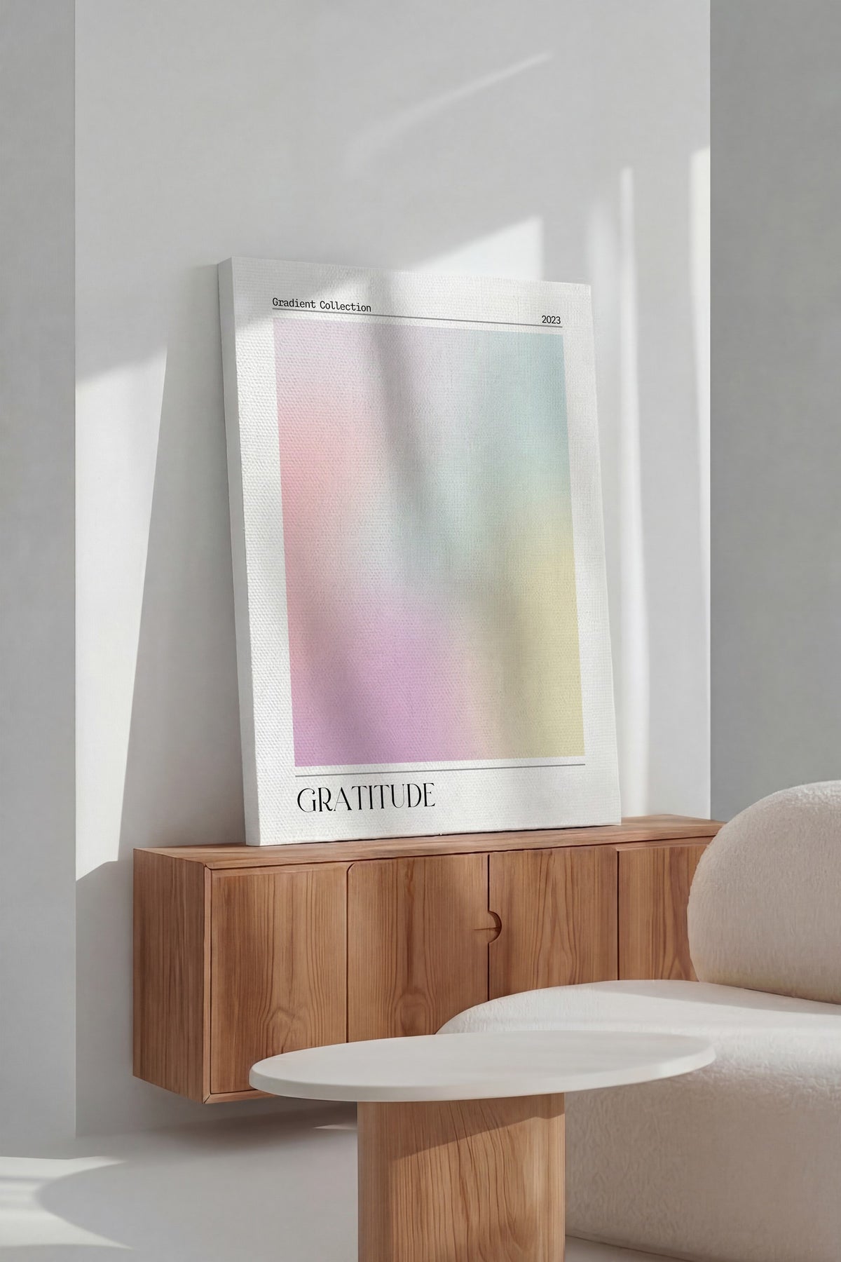 GRATITUDE Aura Kanvas Tablo