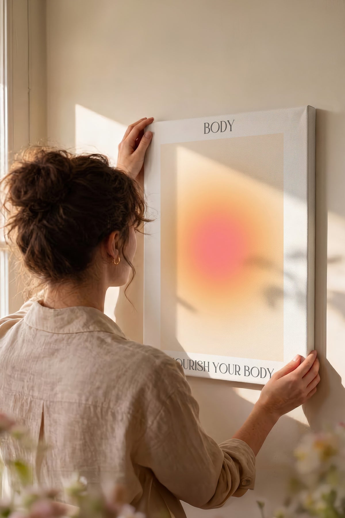 Melek Numaraları Aura Kanvas Tablo — NO:106310