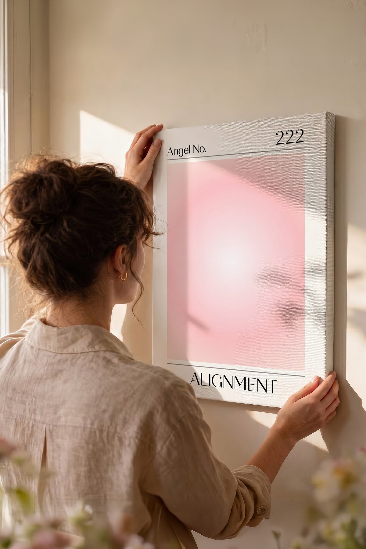 Melek Numaraları Aura Kanvas Tablo — NO:106348