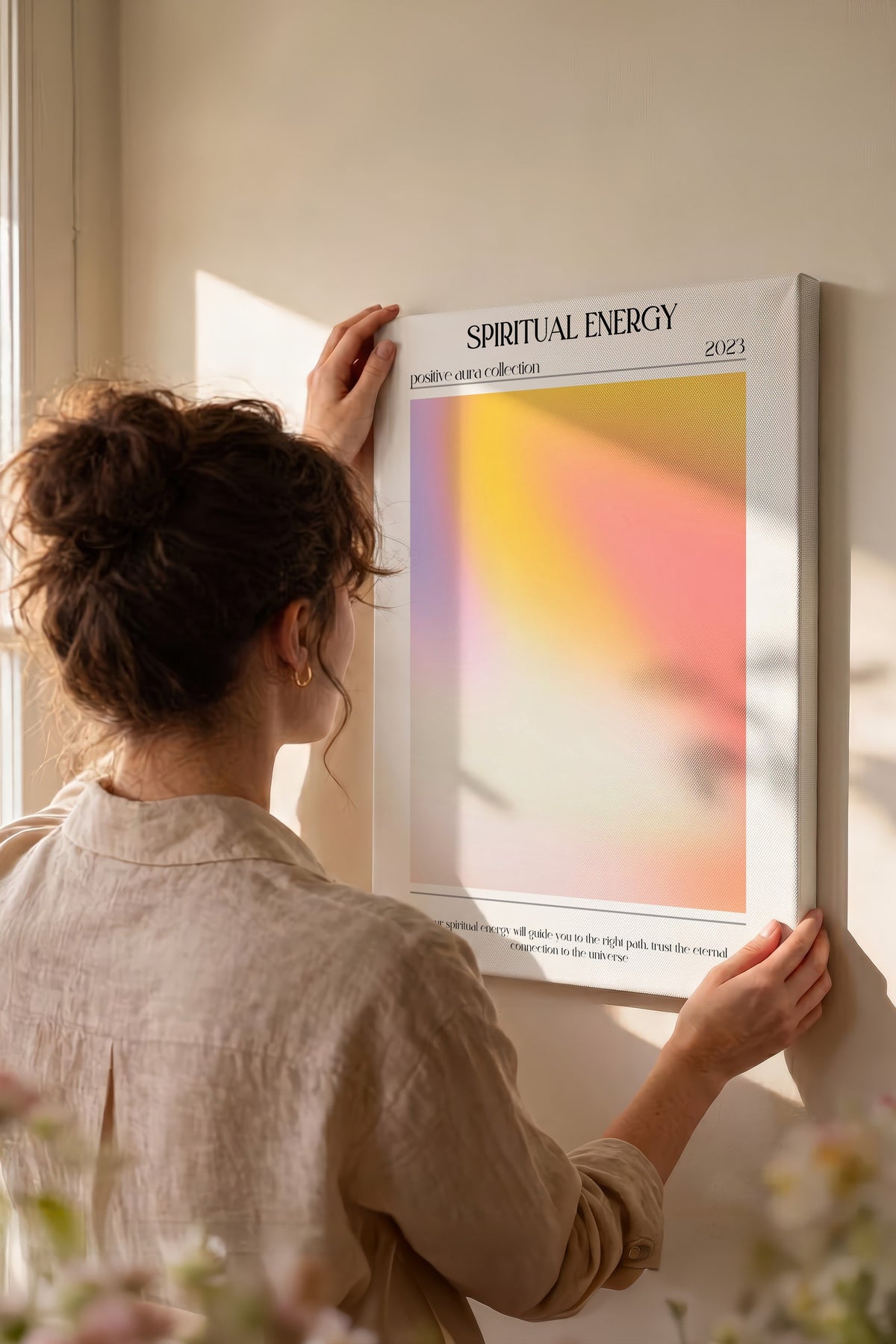 Melek Numaraları Aura Kanvas Tablo — NO:106356