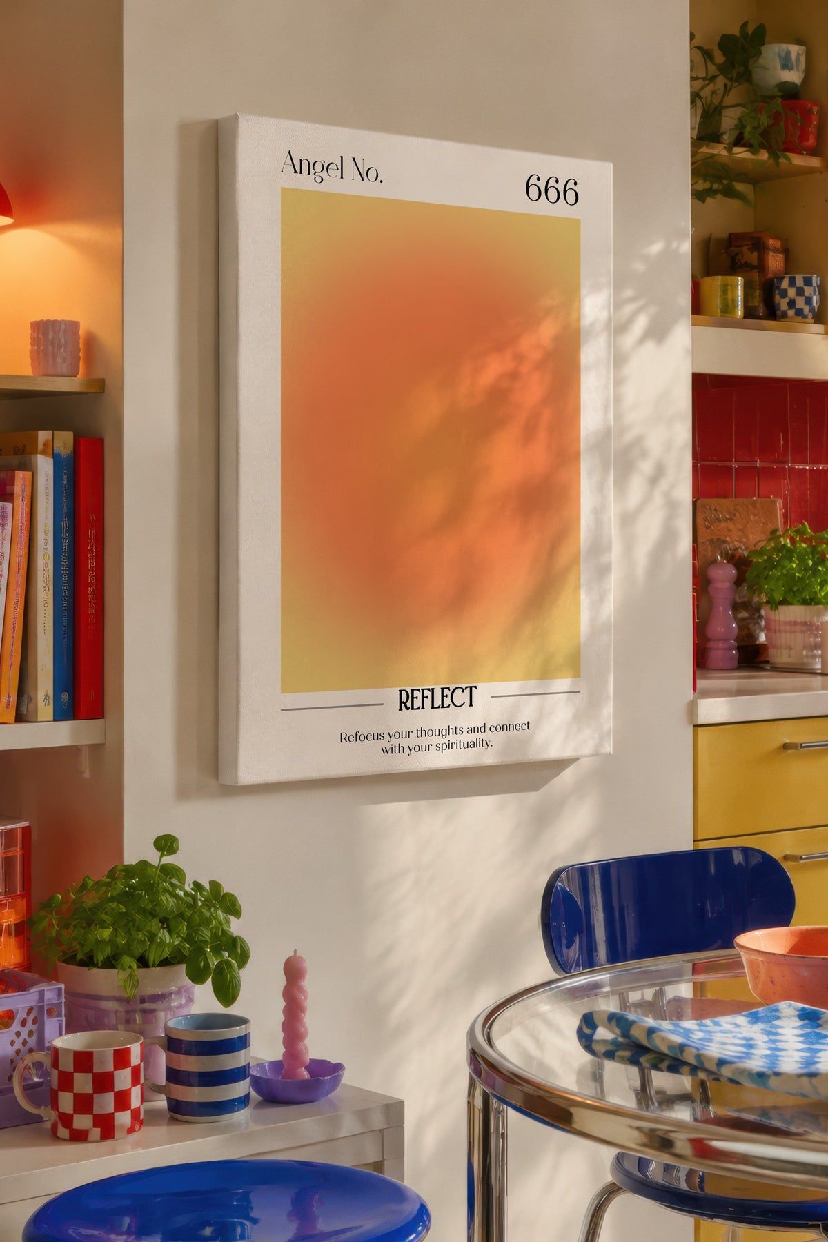 Melek Numaraları Aura Kanvas Tablo — NO:106366
