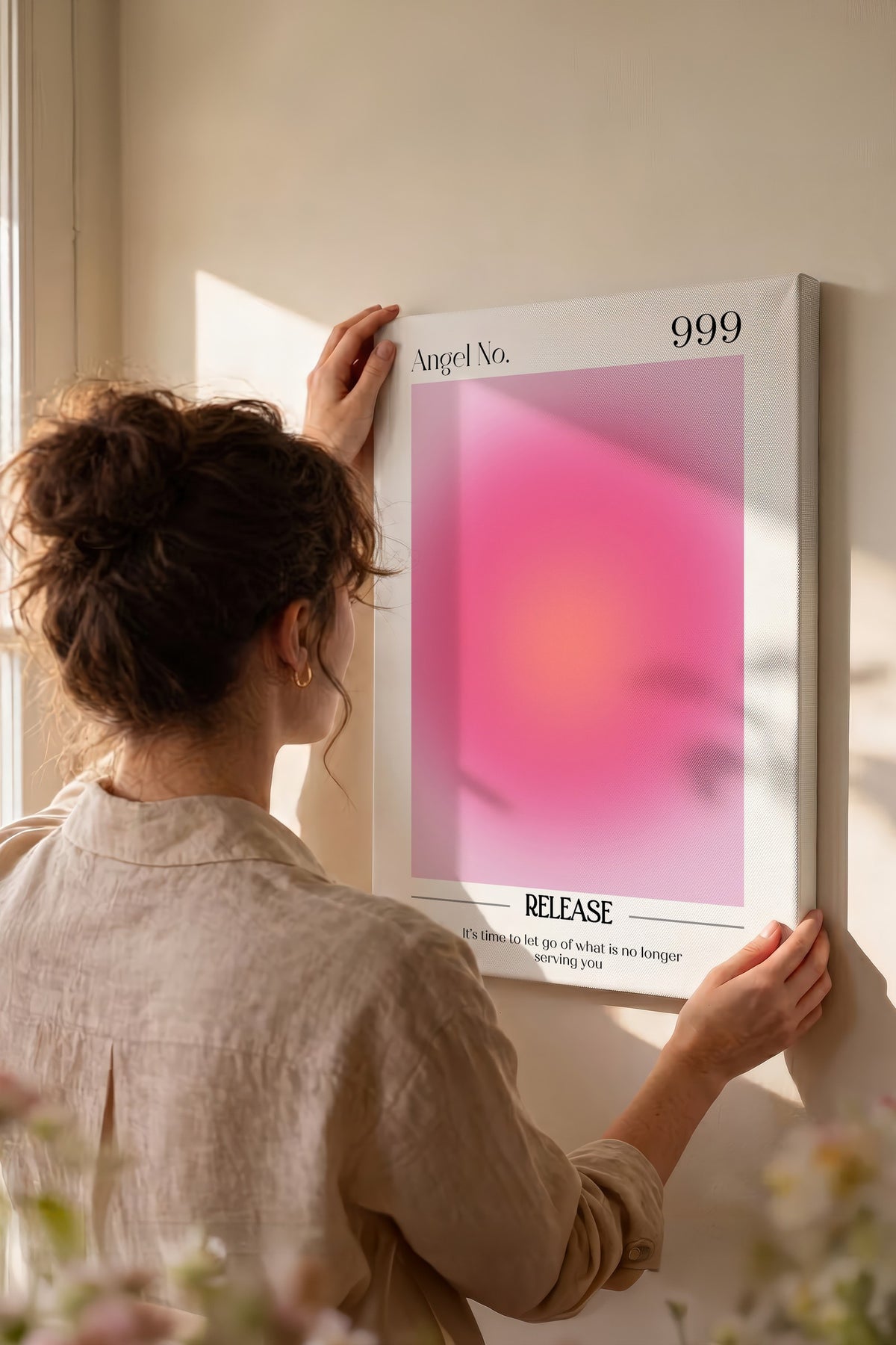 Melek Numaraları Aura Kanvas Tablo — NO:106369