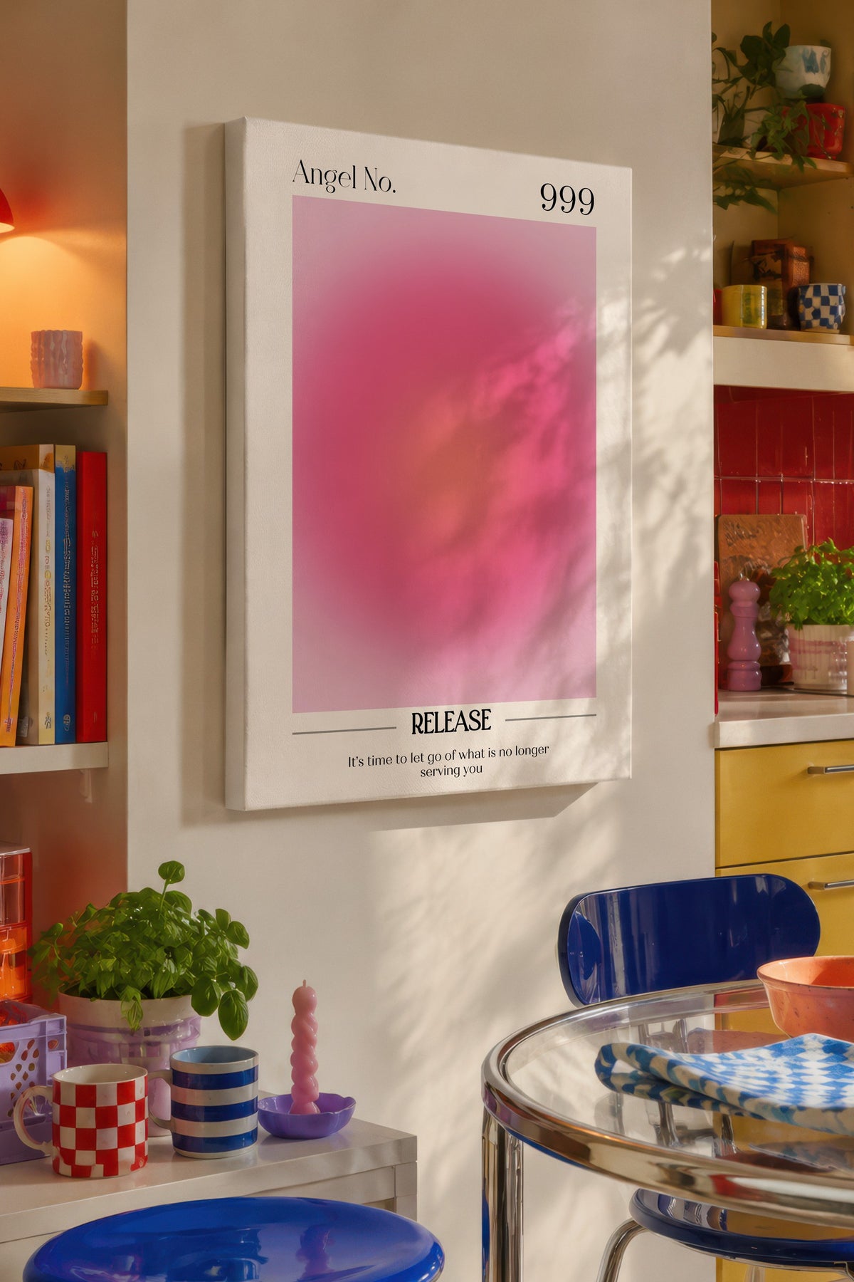 Melek Numaraları Aura Kanvas Tablo — NO:106369