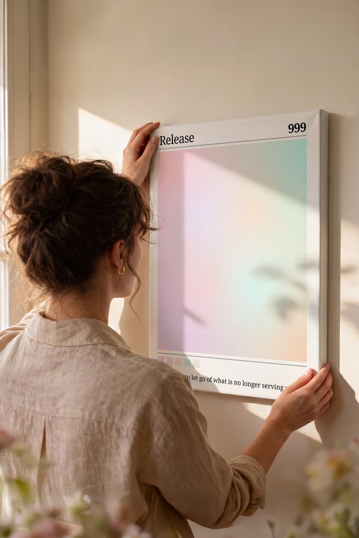 Melek Numaraları Aura Kanvas Tablo — NO:106376