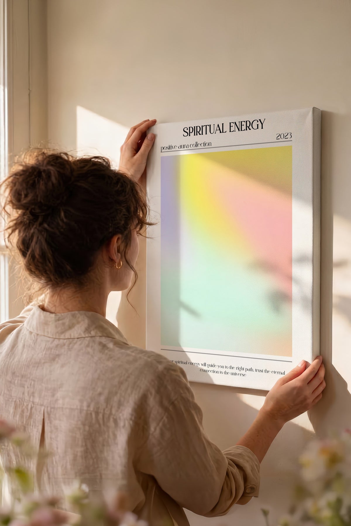Melek Numaraları Aura Kanvas Tablo — NO:106390