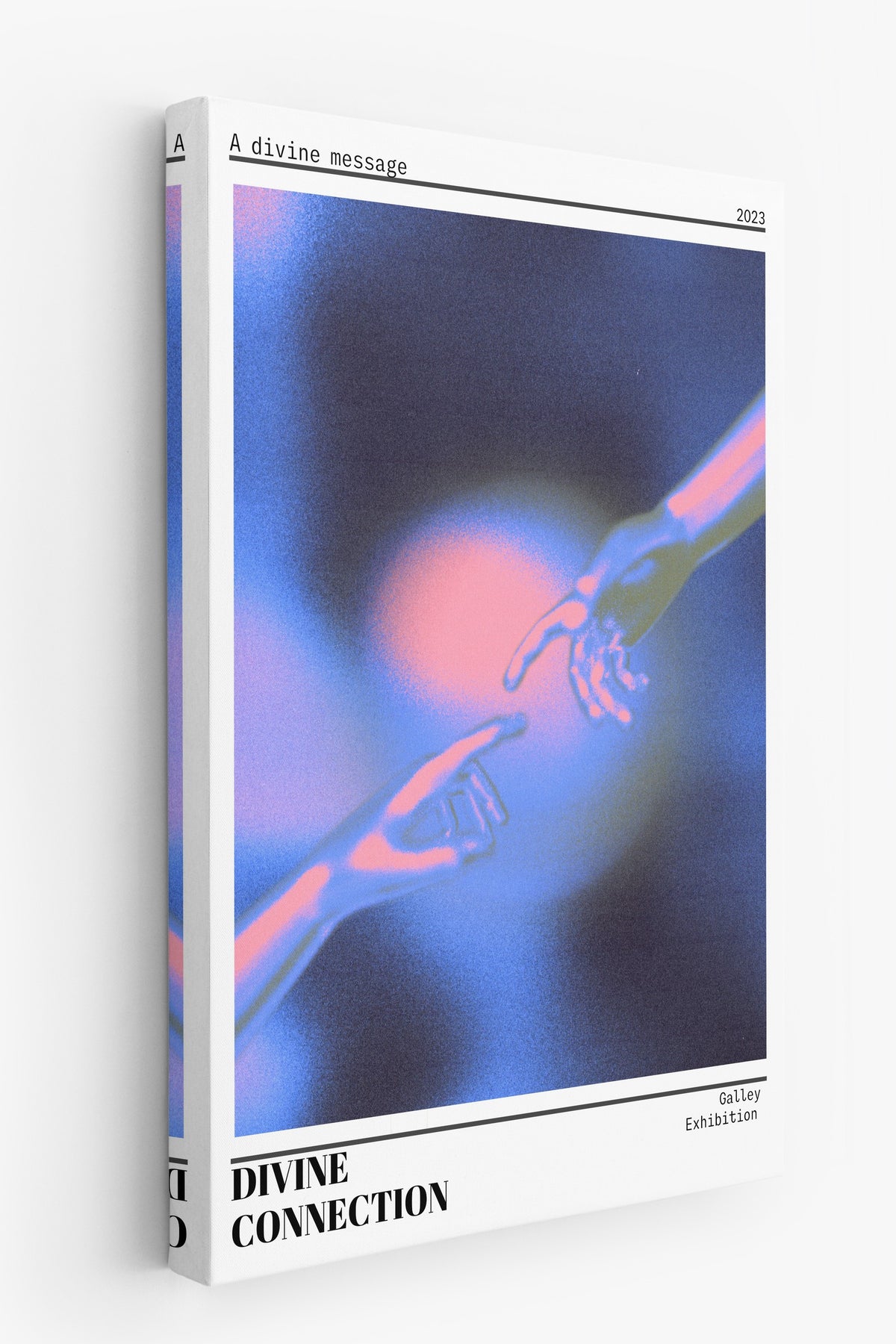 A divine message Aura Kanvas Tablo