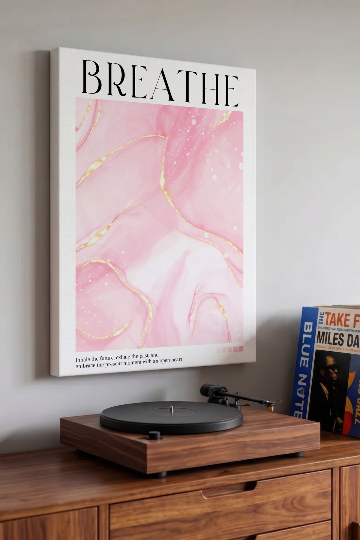 BREATHE Aura Kanvas Tablo