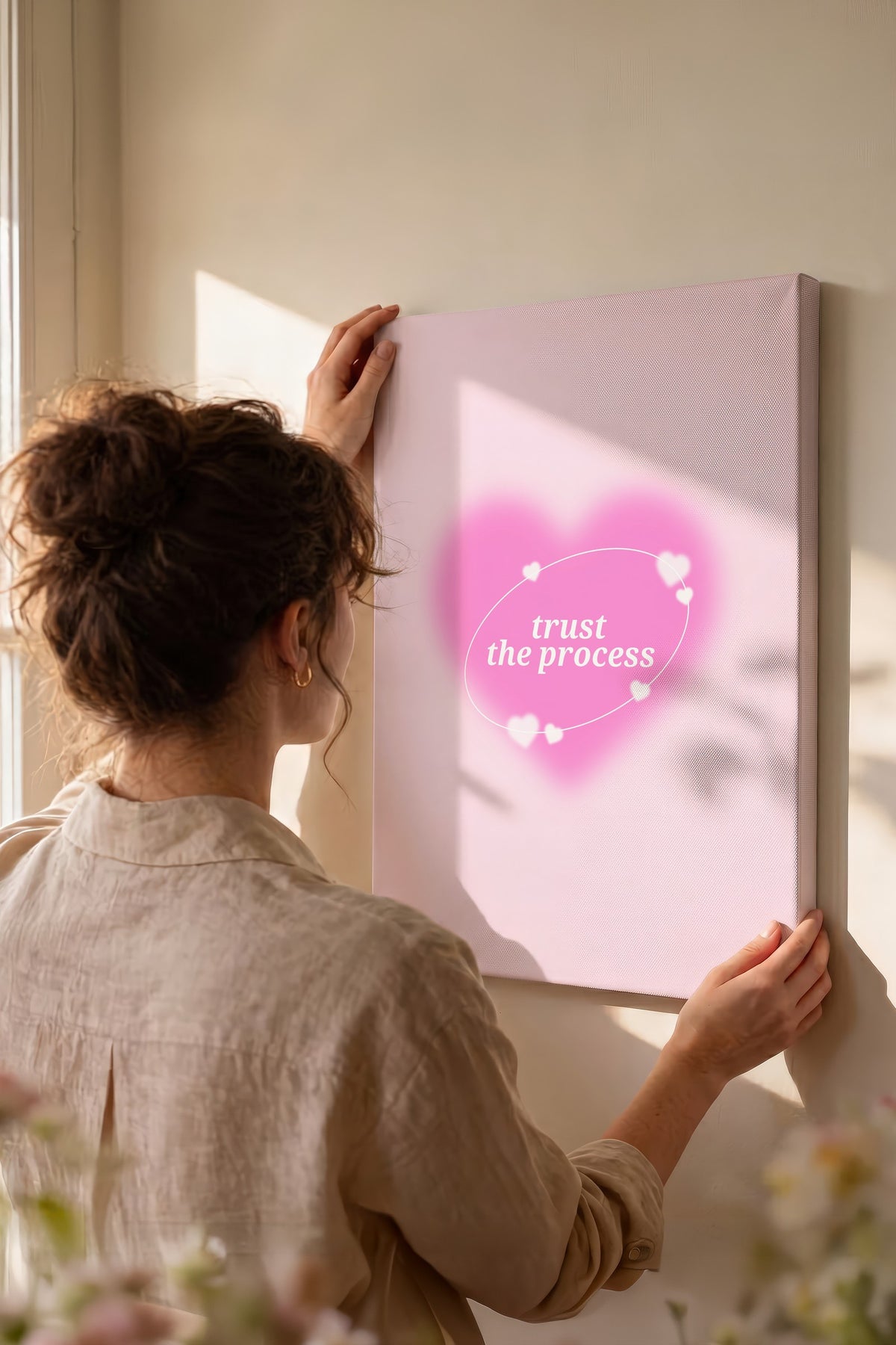 trust the process Aura Kanvas Tablo