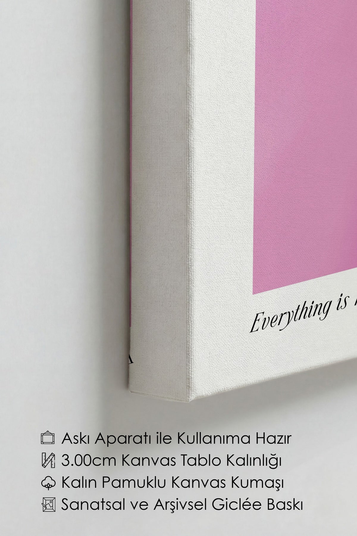 I AM A PRIORITY Aura Kanvas Tablo