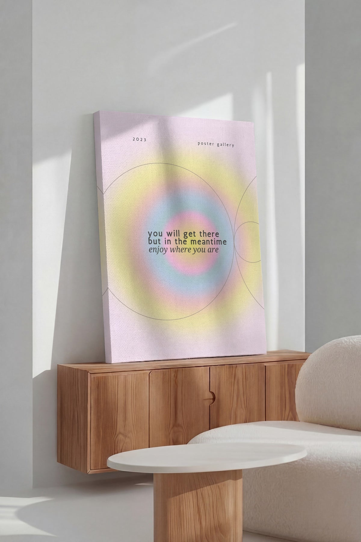 you will get there but in the meantime enjoy where you are Aura Kanvas Tablo