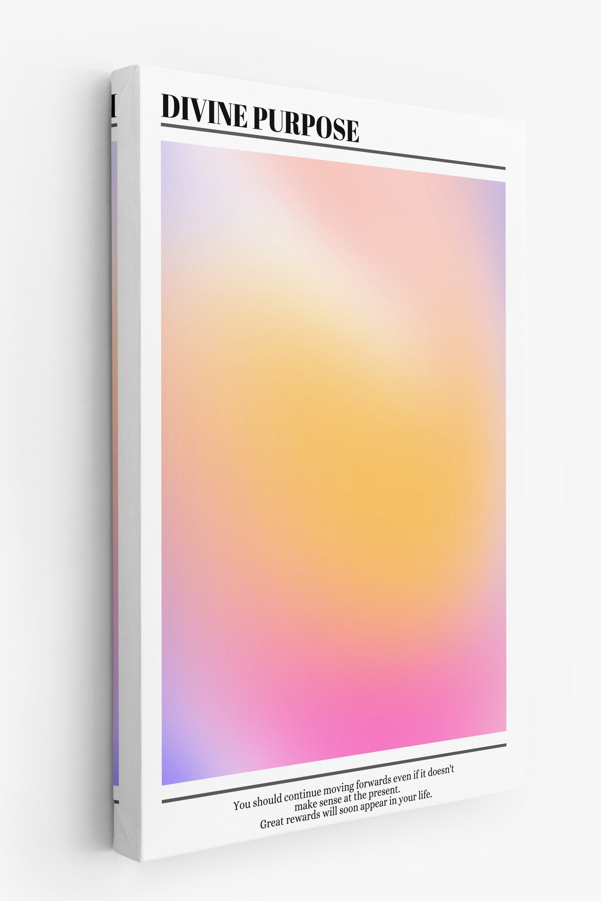 DIVINE PURPOSE Aura Kanvas Tablo