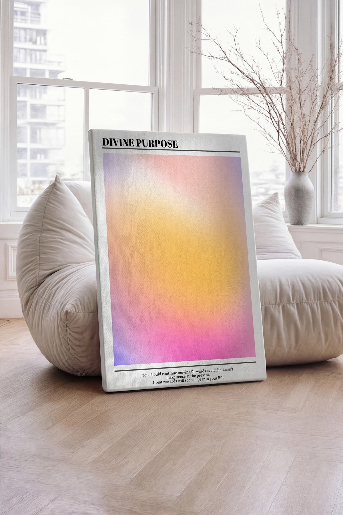 DIVINE PURPOSE Aura Kanvas Tablo