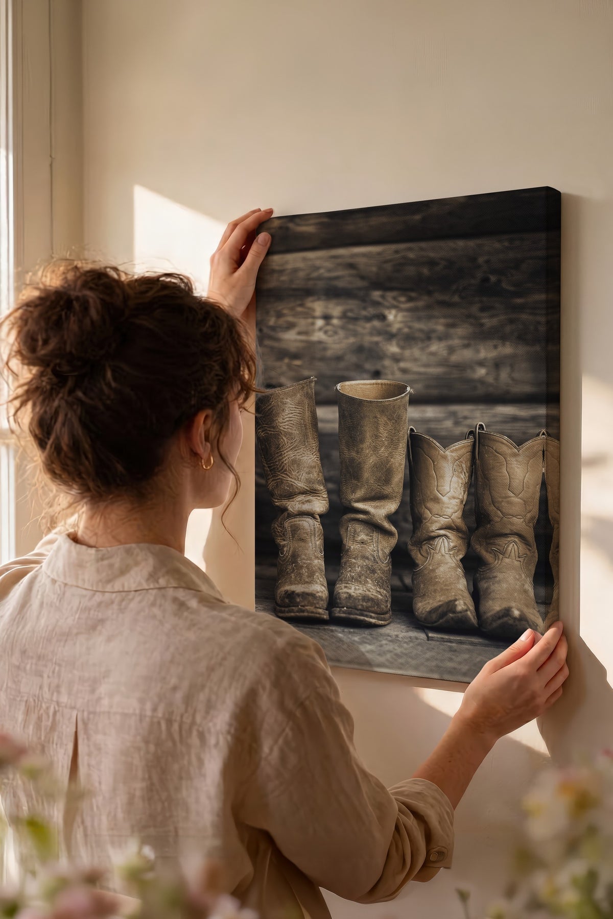 Rustic Kanvas Tablo — NO:106770