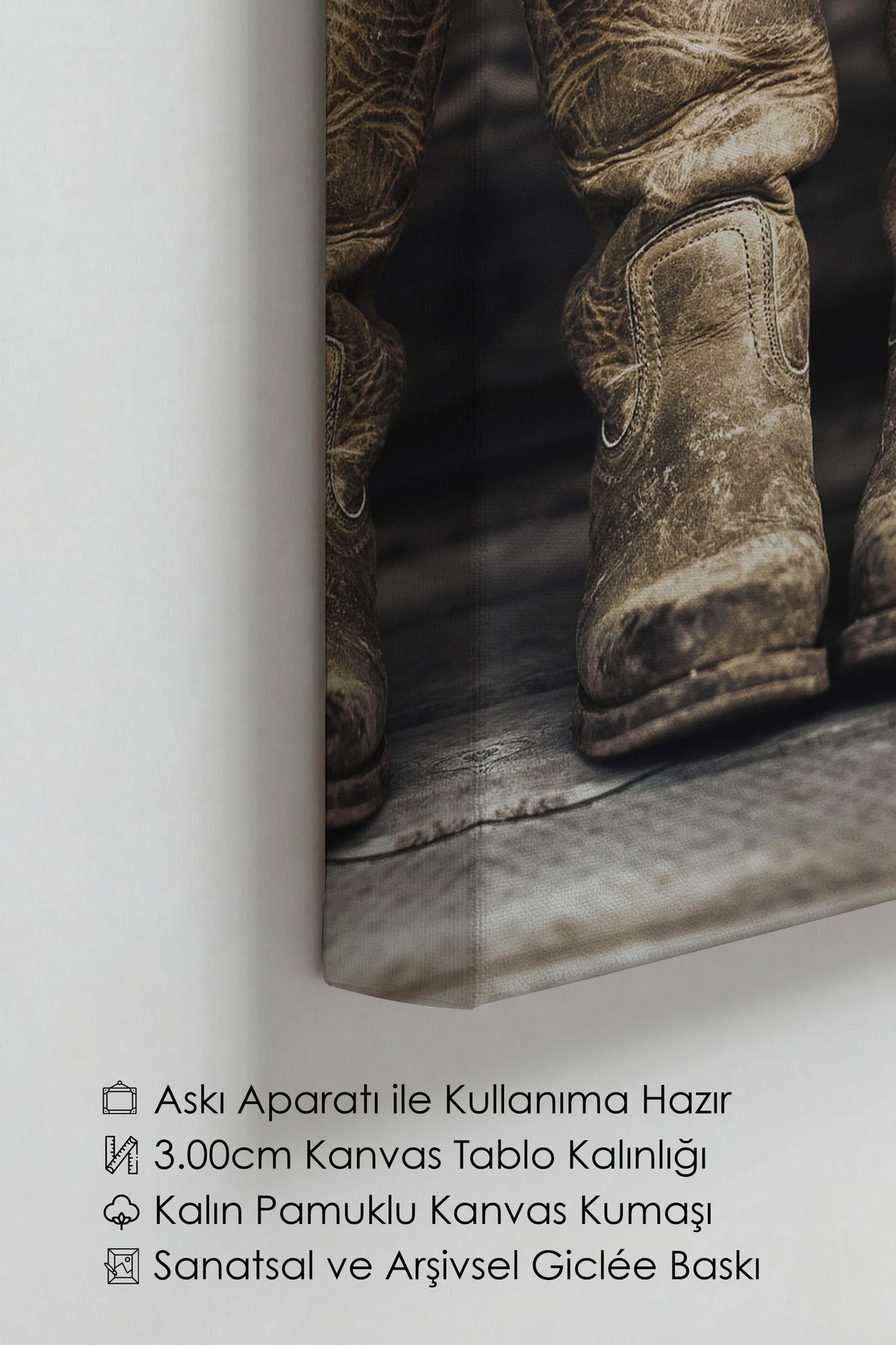 Rustic Kanvas Tablo — NO:106770