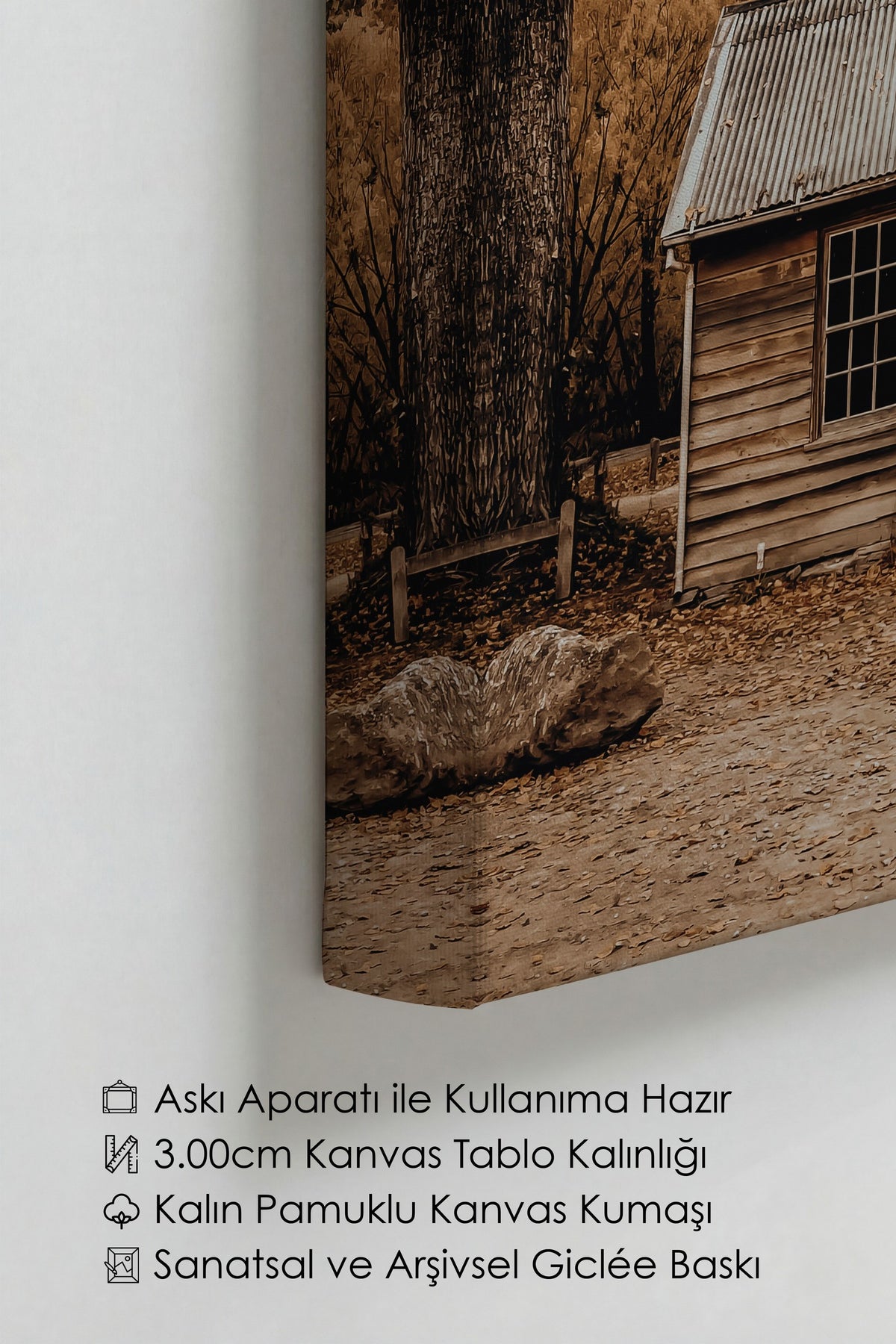 Rustic Kanvas Tablo — NO:106787