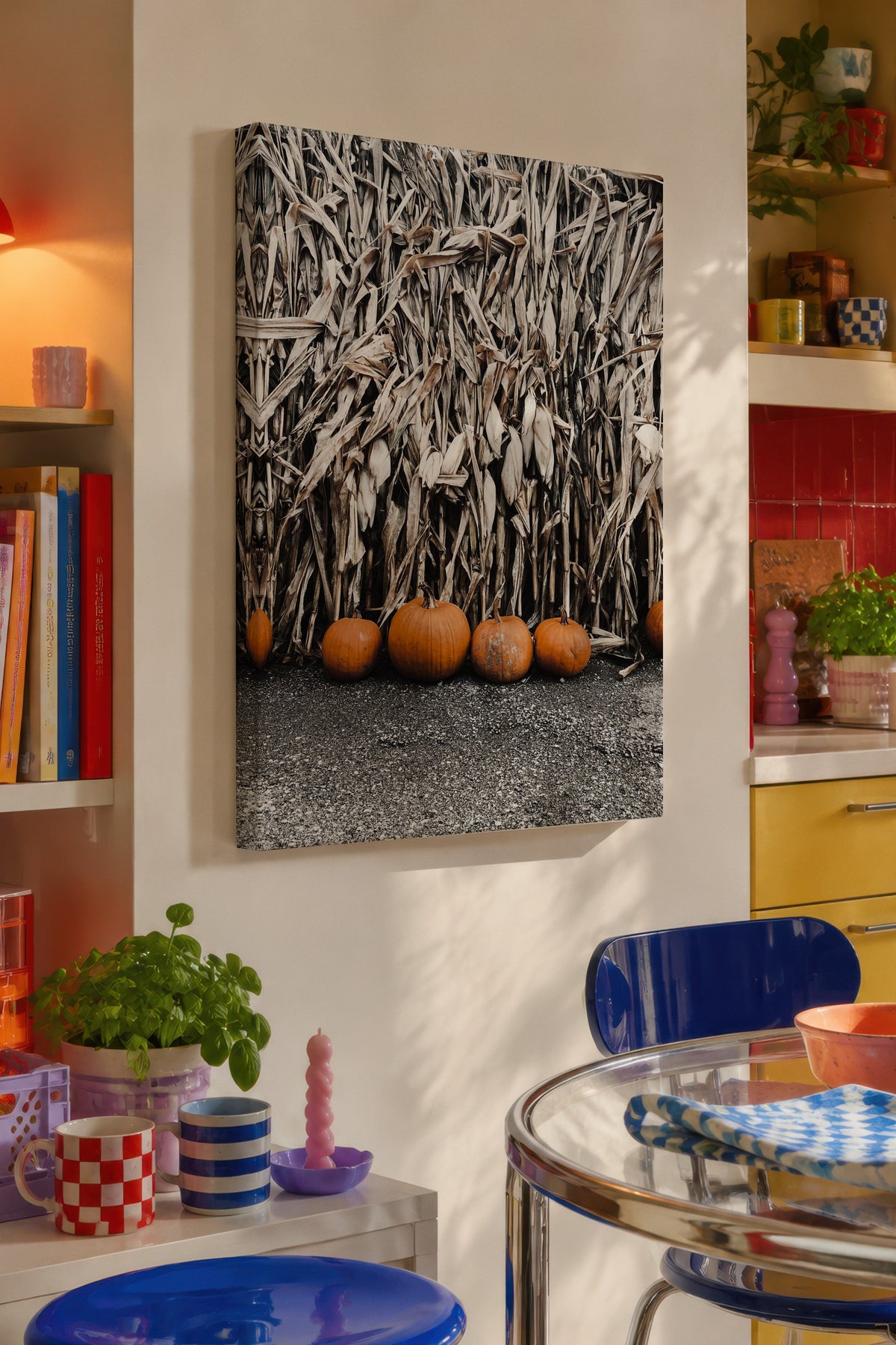 Kabak Hasadı Rustic Kanvas Tablo