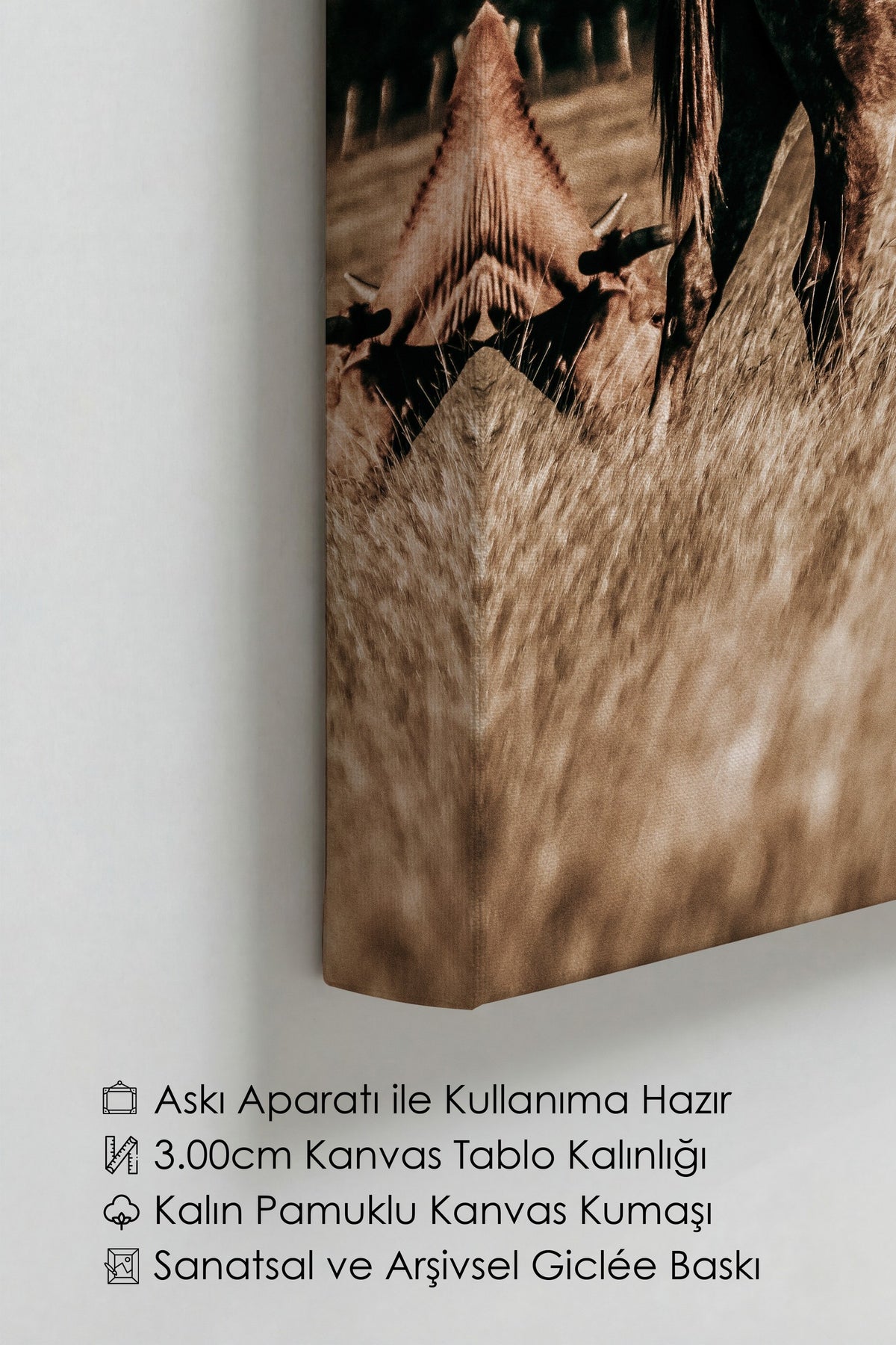 Rustic Kanvas Tablo — NO:106824