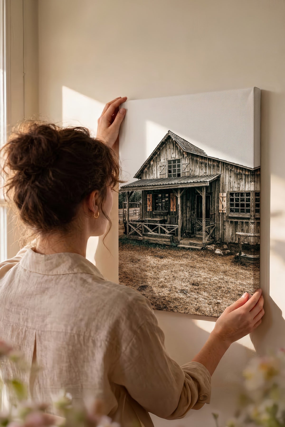 Rustic Kanvas Tablo — NO:106827