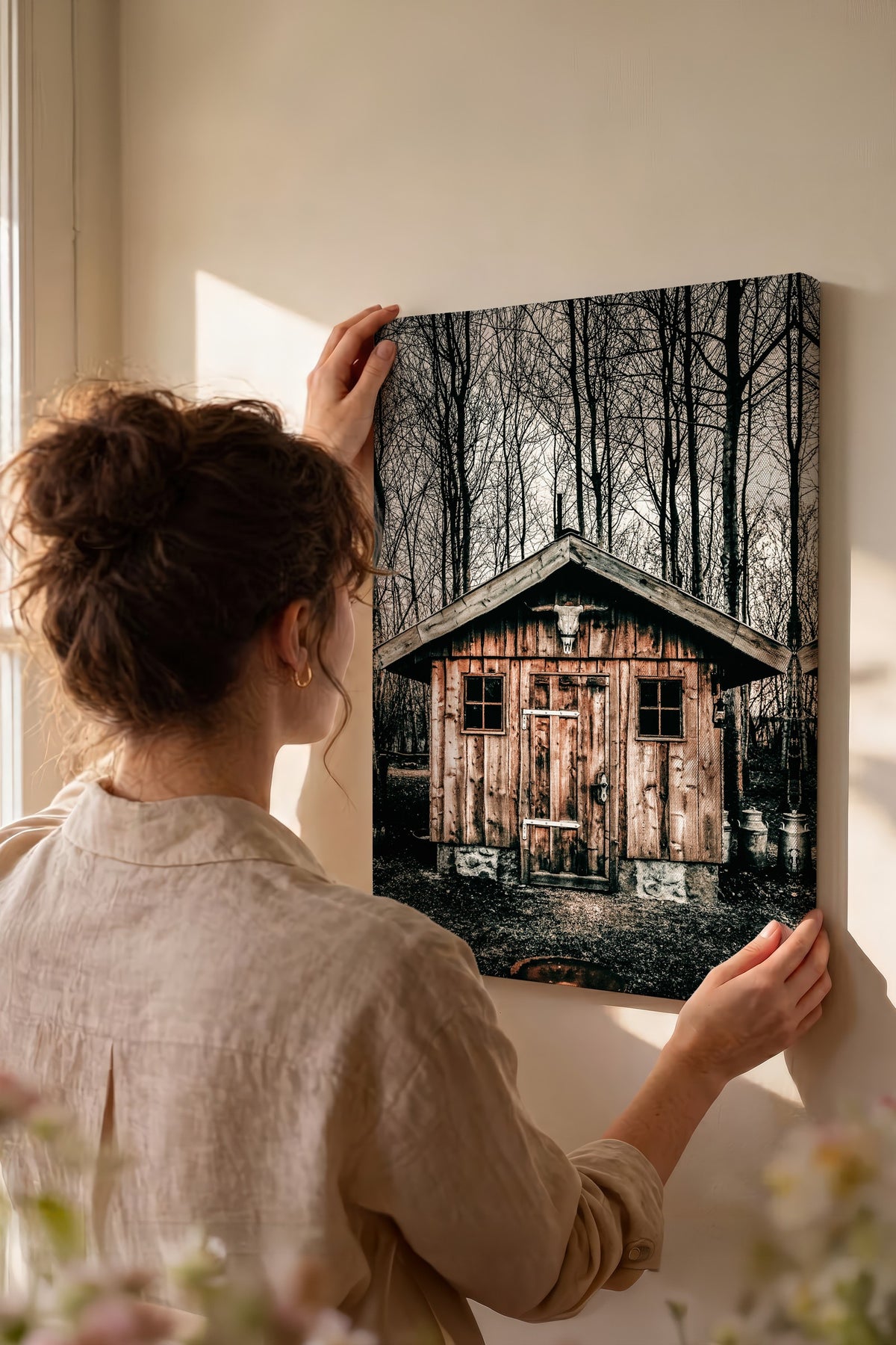Rustic Kanvas Tablo — NO:106868