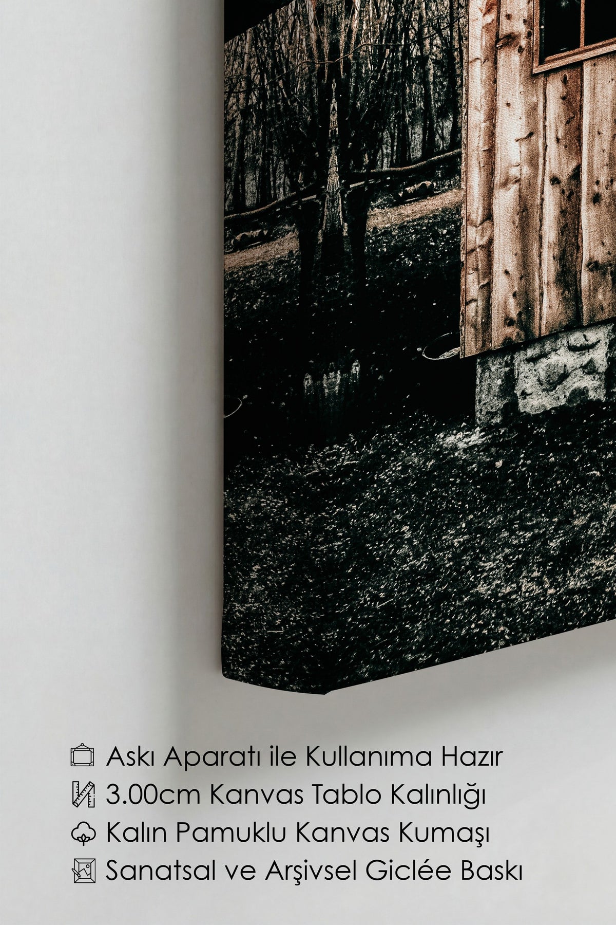 Rustic Kanvas Tablo — NO:106868