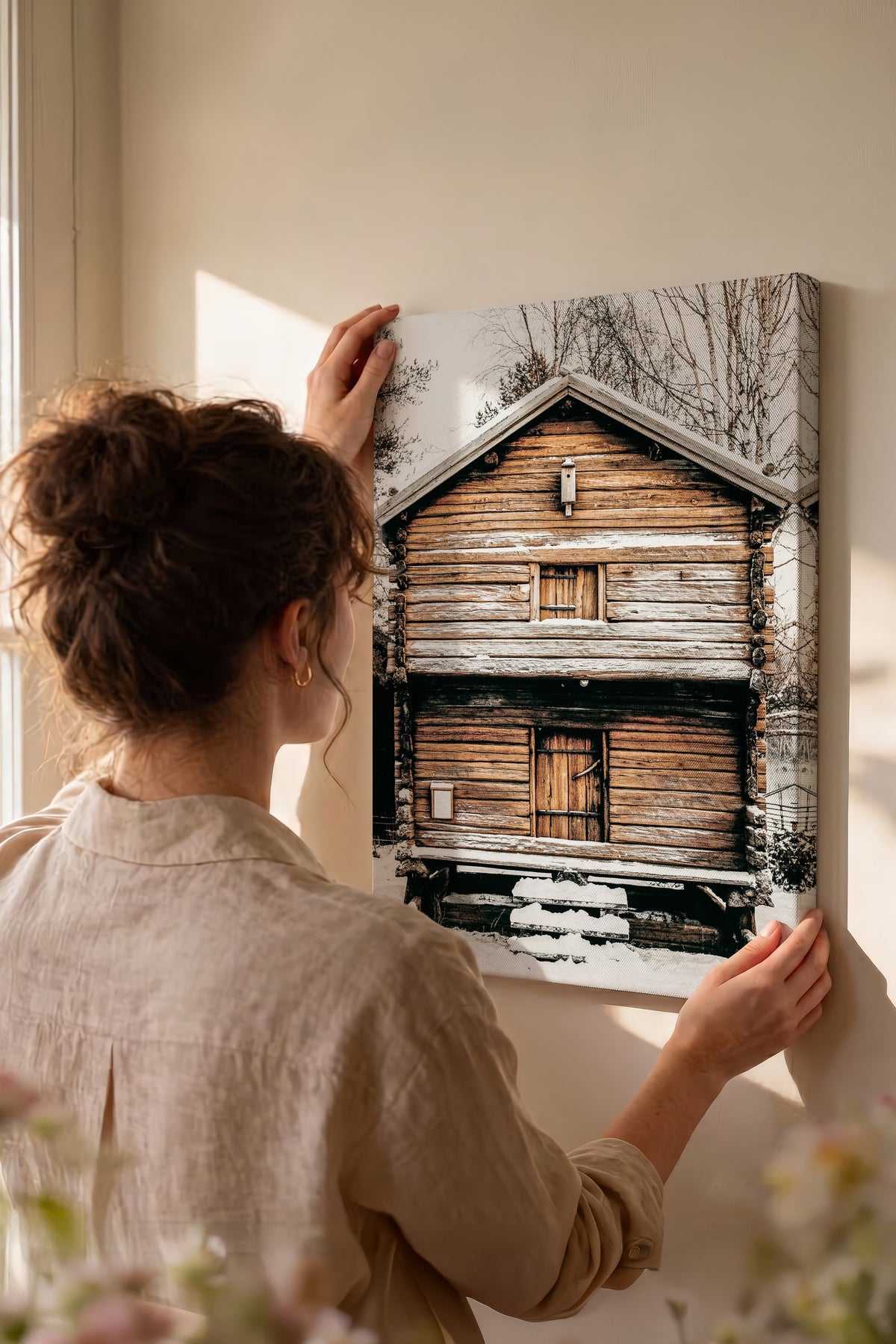 Rustic Kanvas Tablo — NO:106879