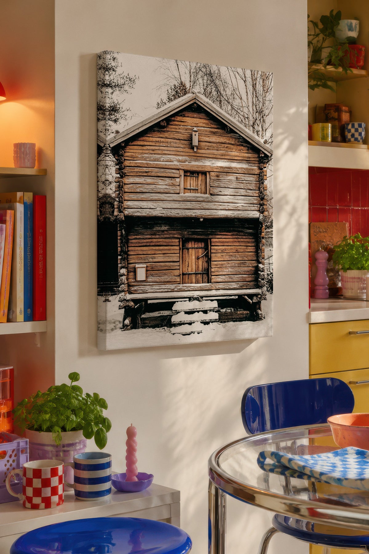 Rustic Kanvas Tablo — NO:106879