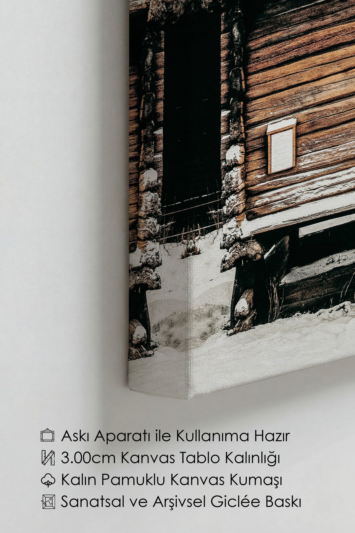 Rustic Kanvas Tablo — NO:106879