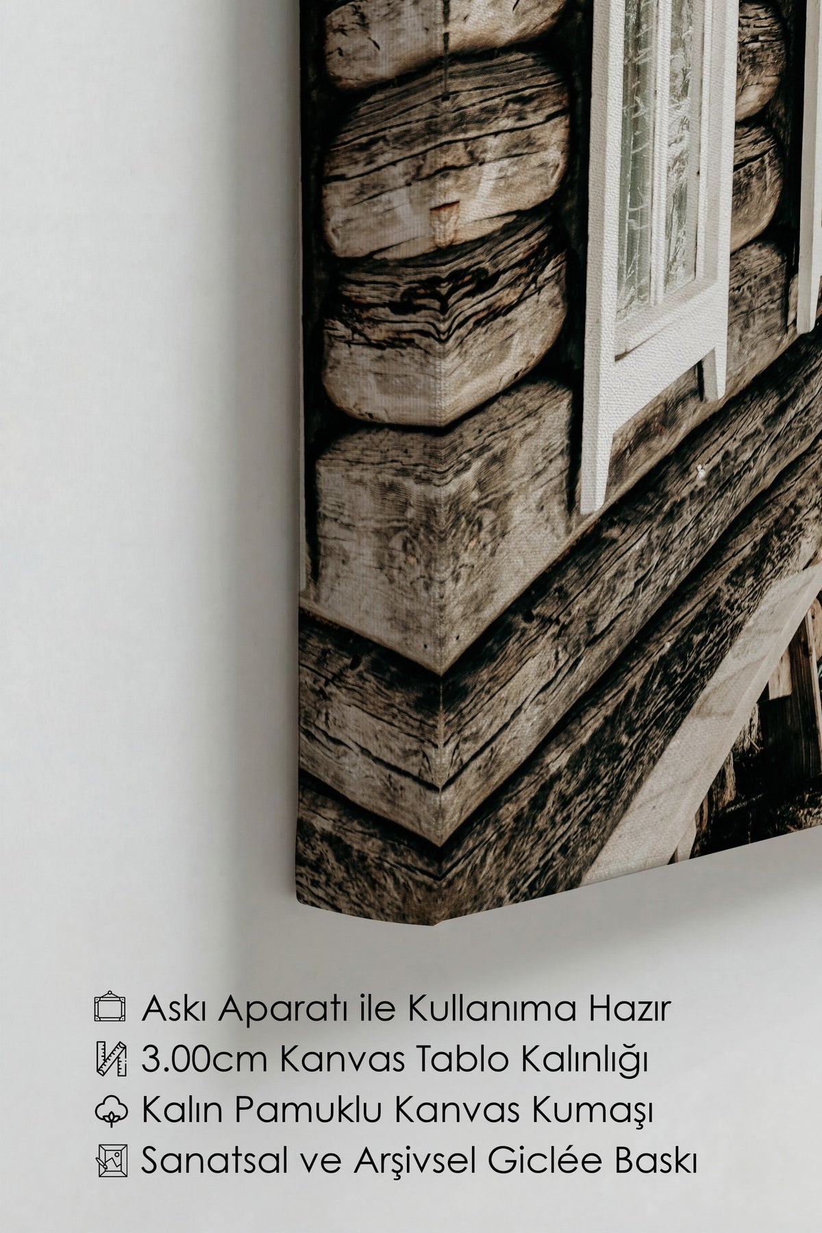Rustic Kanvas Tablo — NO:106880