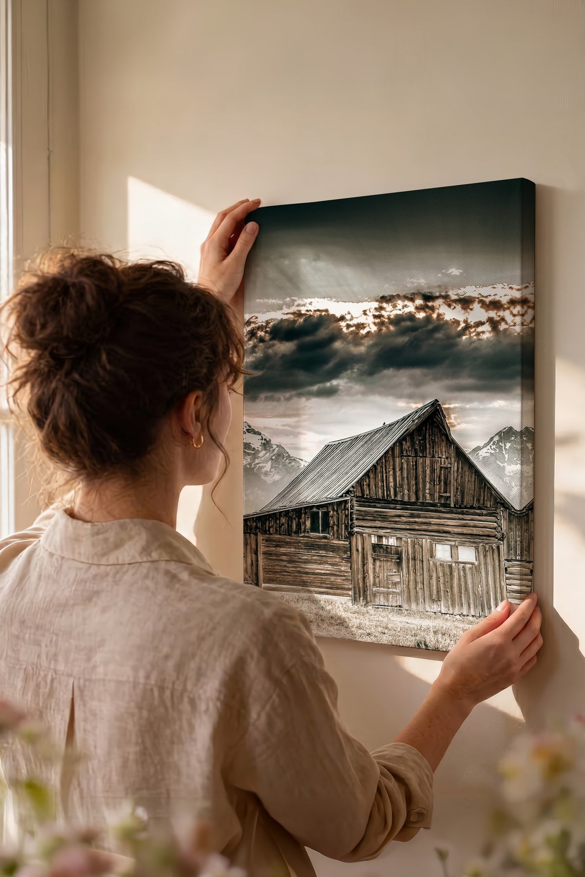 Rustic Kanvas Tablo — NO:106938