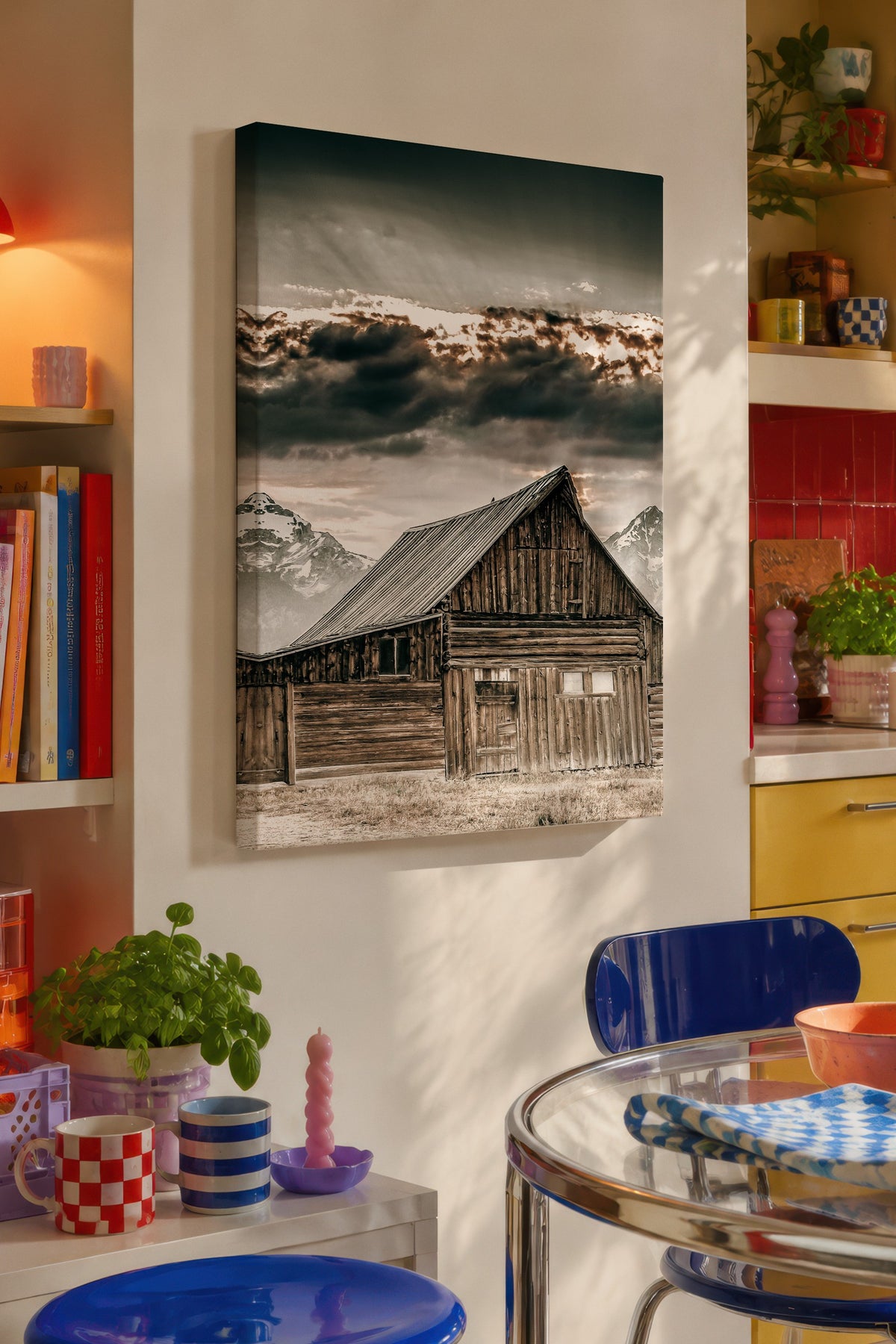 Rustic Kanvas Tablo — NO:106938
