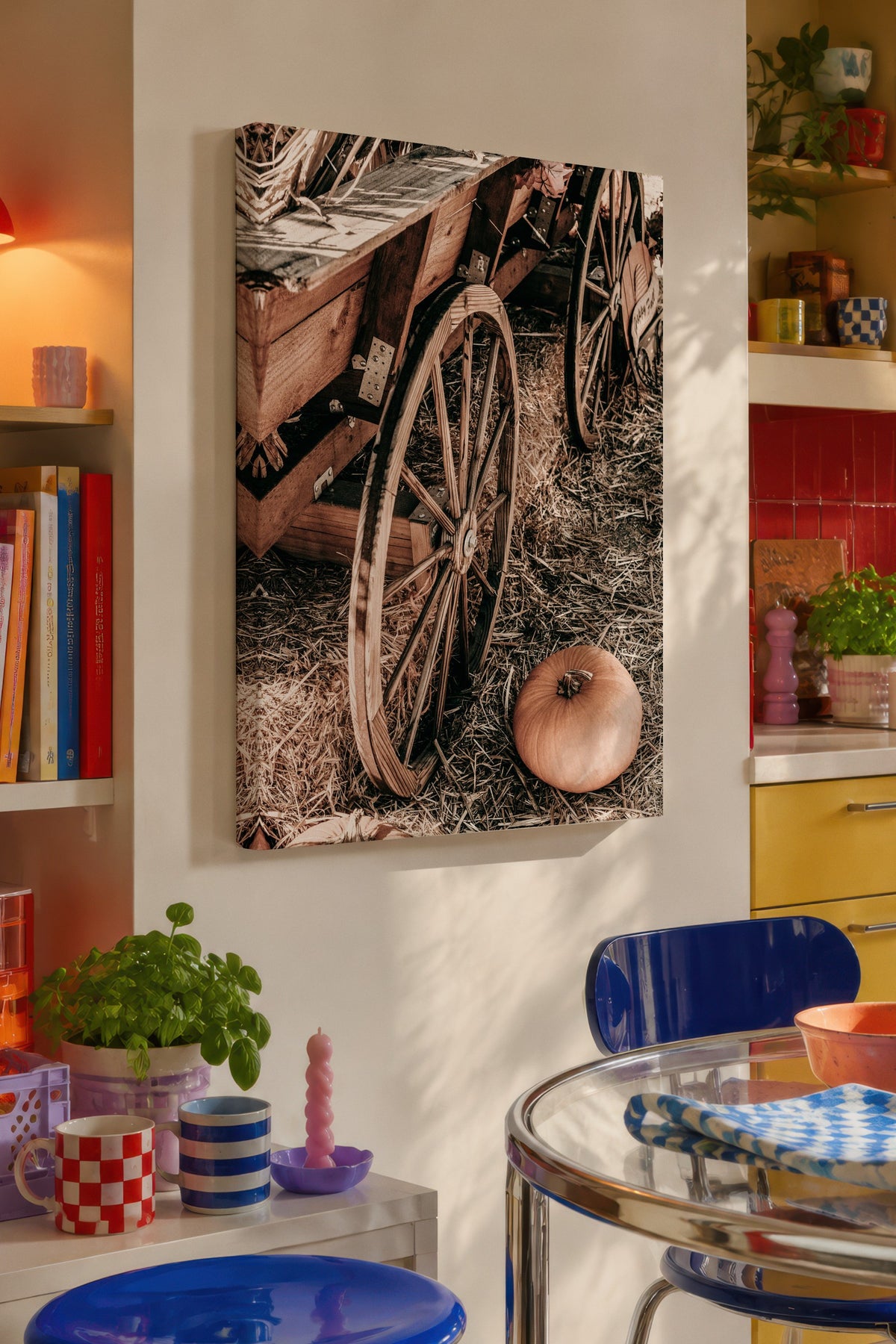Rustic Kanvas Tablo — NO:106949
