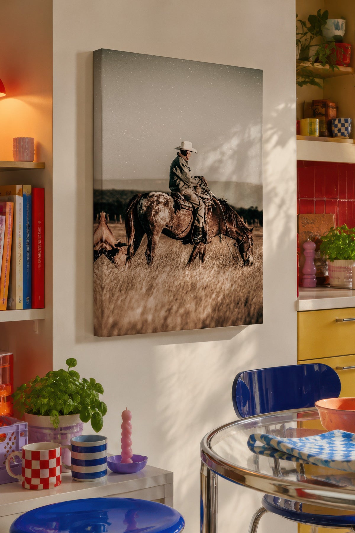 Rustic Kanvas Tablo — NO:106953