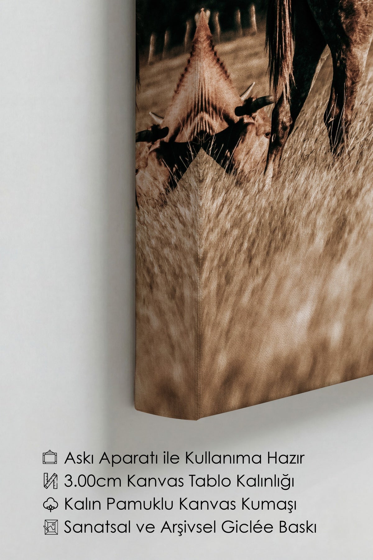 Rustic Kanvas Tablo — NO:106953